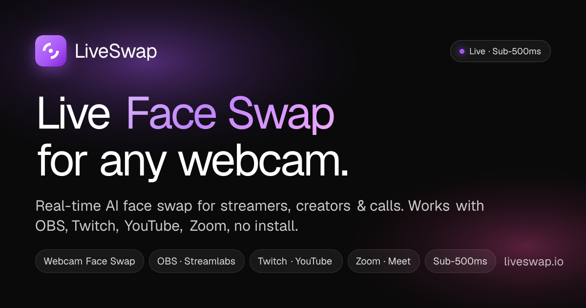 LiveSwap screenshot