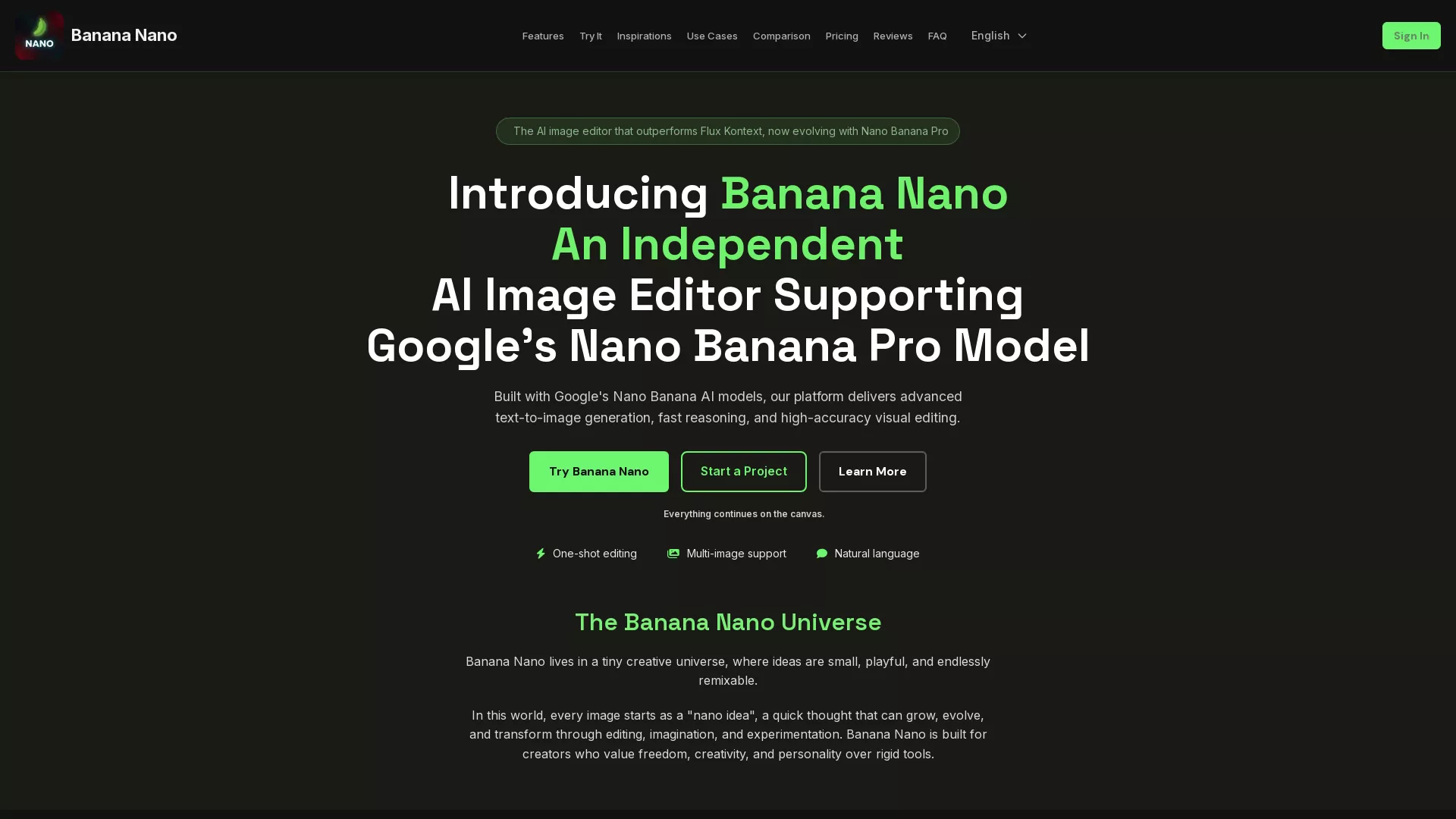 Banananano.ai screenshot