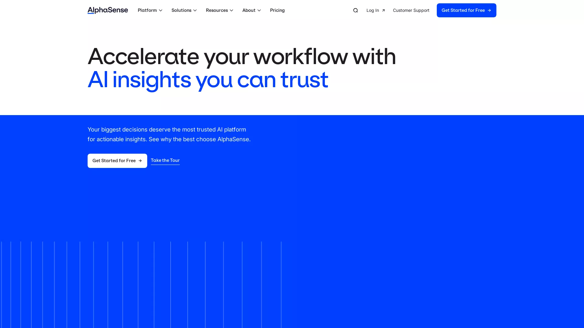 AlphaSense screenshot