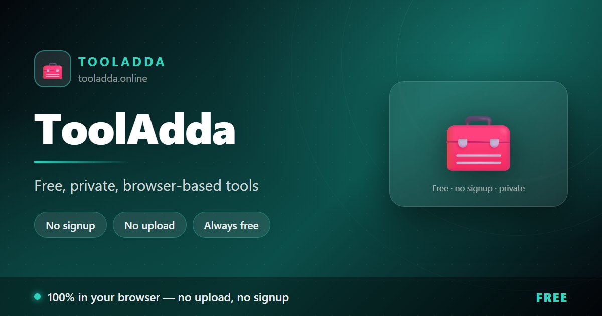 ToolAdda screenshot