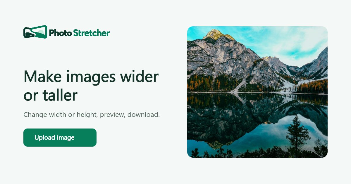 Photo Stretcher screenshot