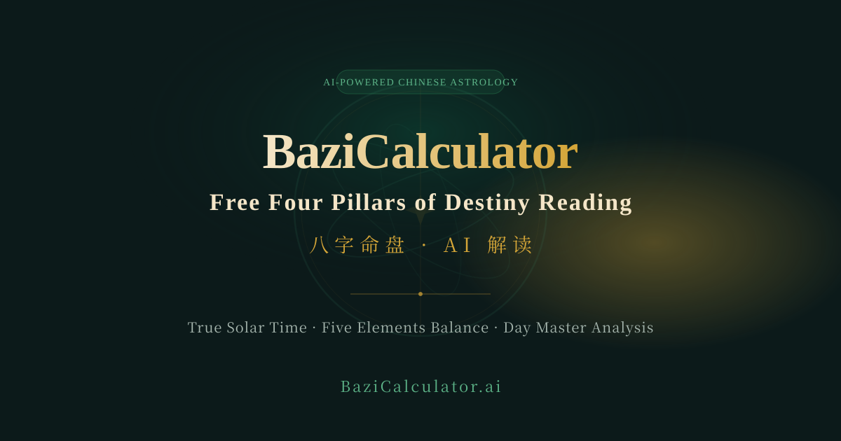 BaziCalculator.ai screenshot