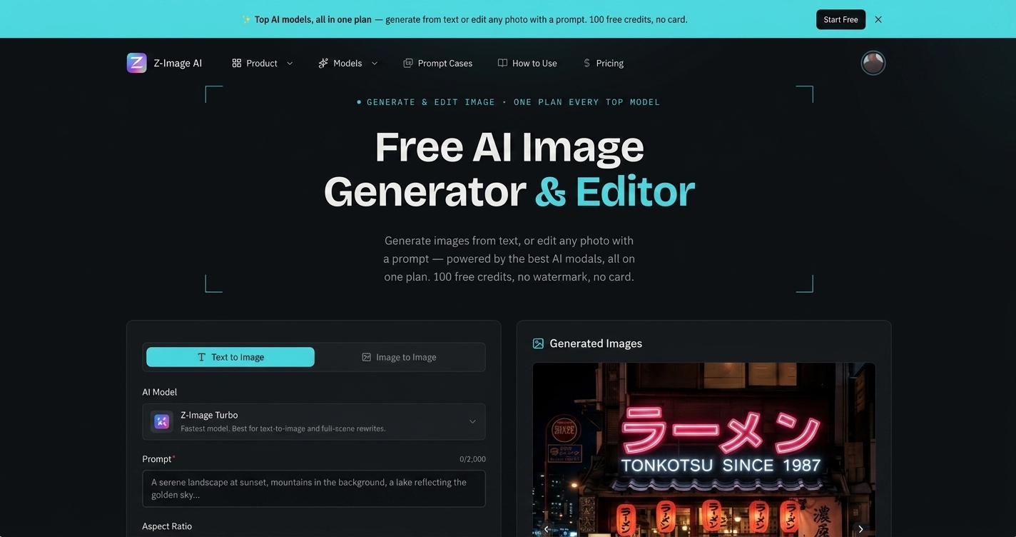 Z Image AI screenshot