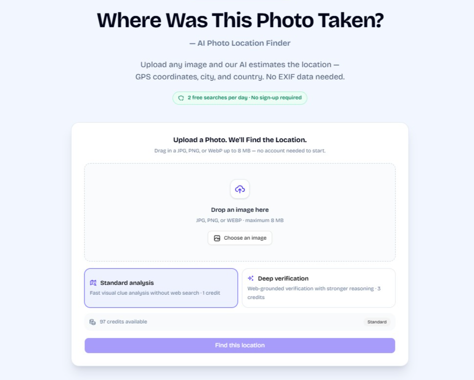 PicLocation screenshot