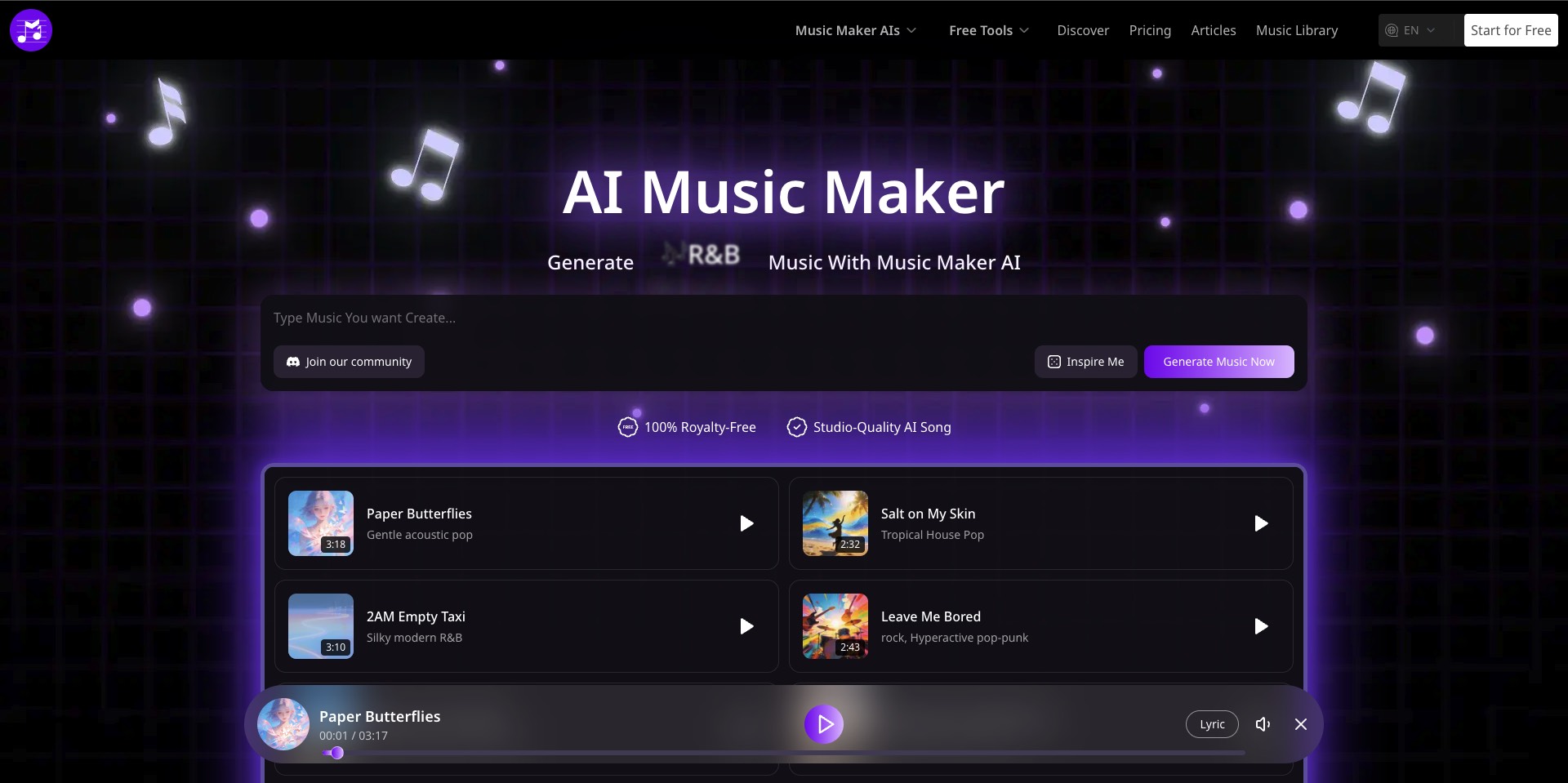 AI Music Maker screenshot