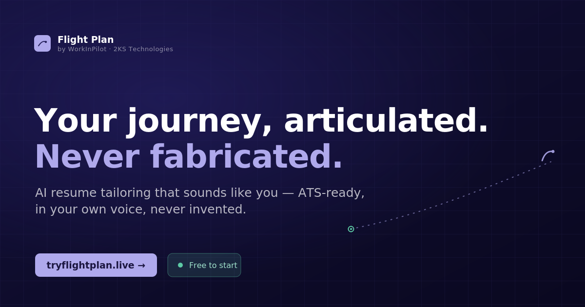 FlightPlan by WorkInPilot screenshot