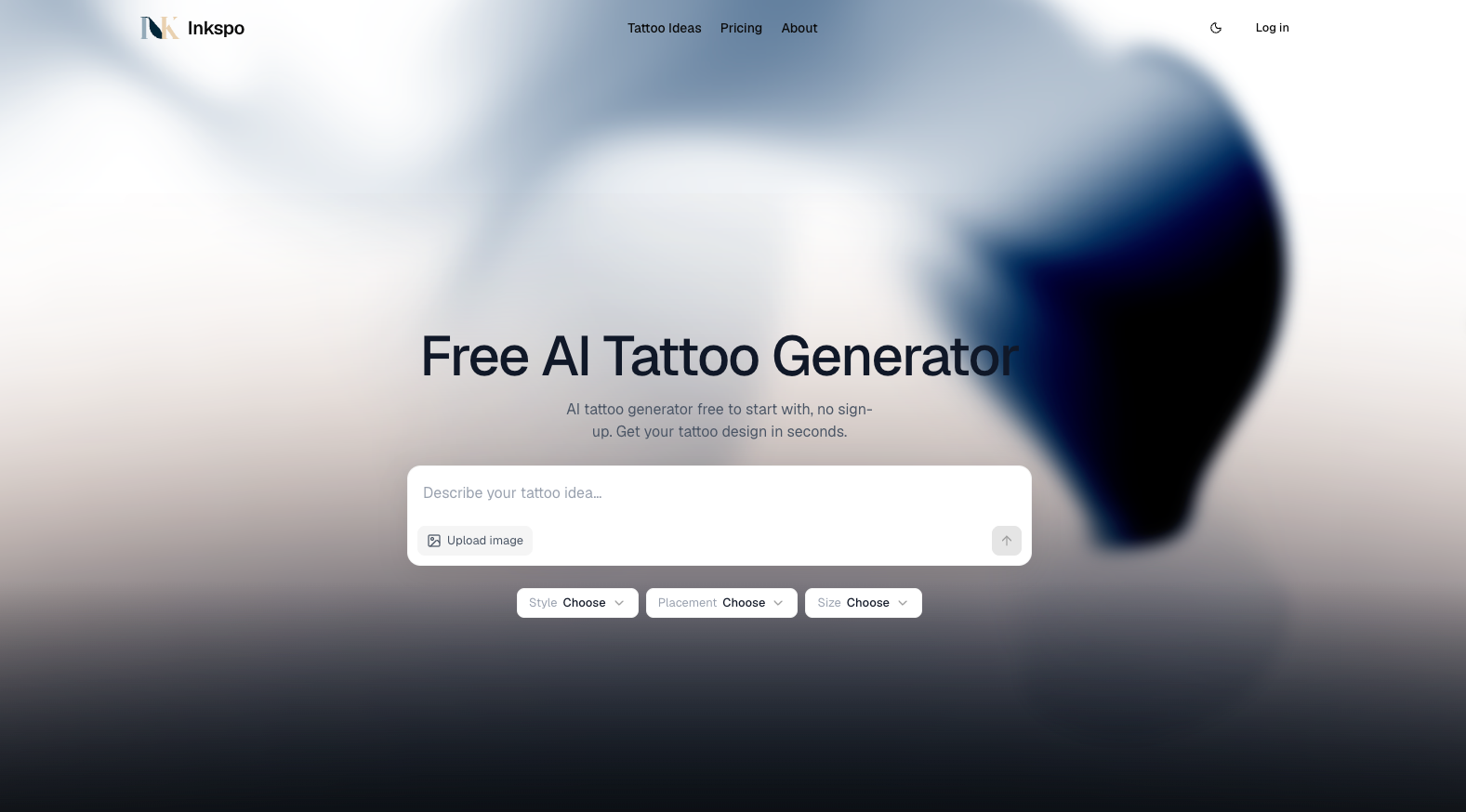inkspo.ai screenshot