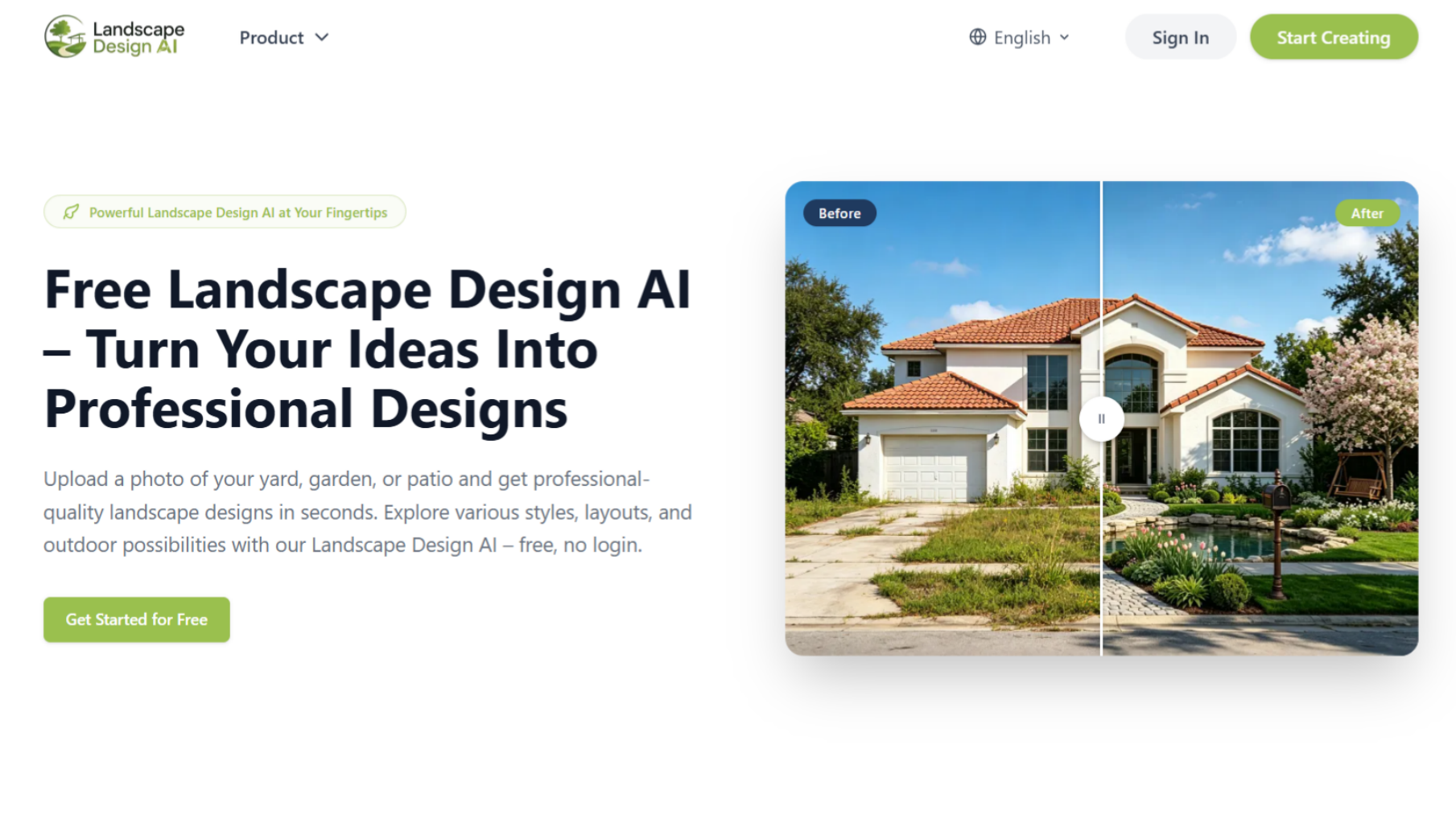 Landscape Design AI screenshot