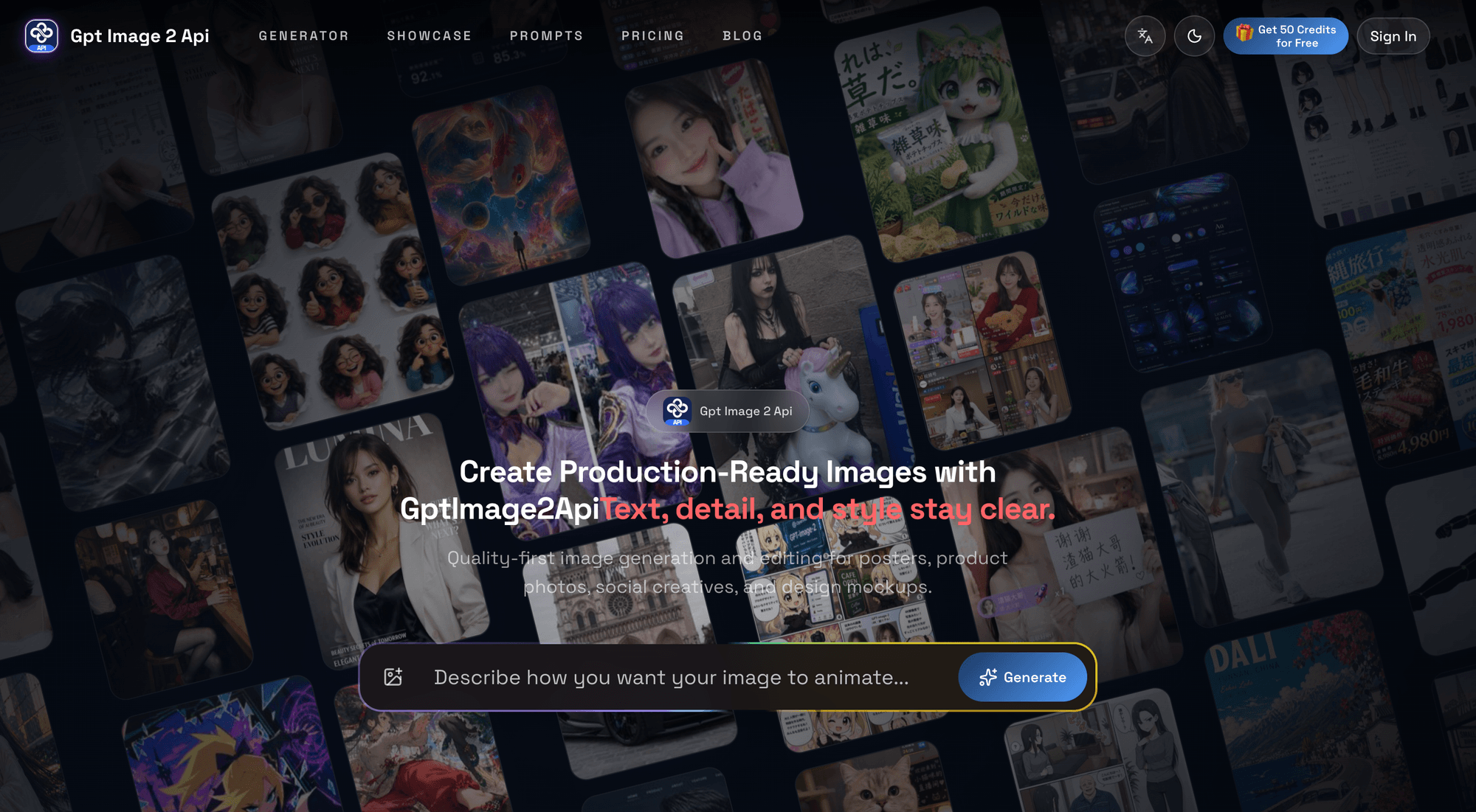 GPT Image 2 API screenshot