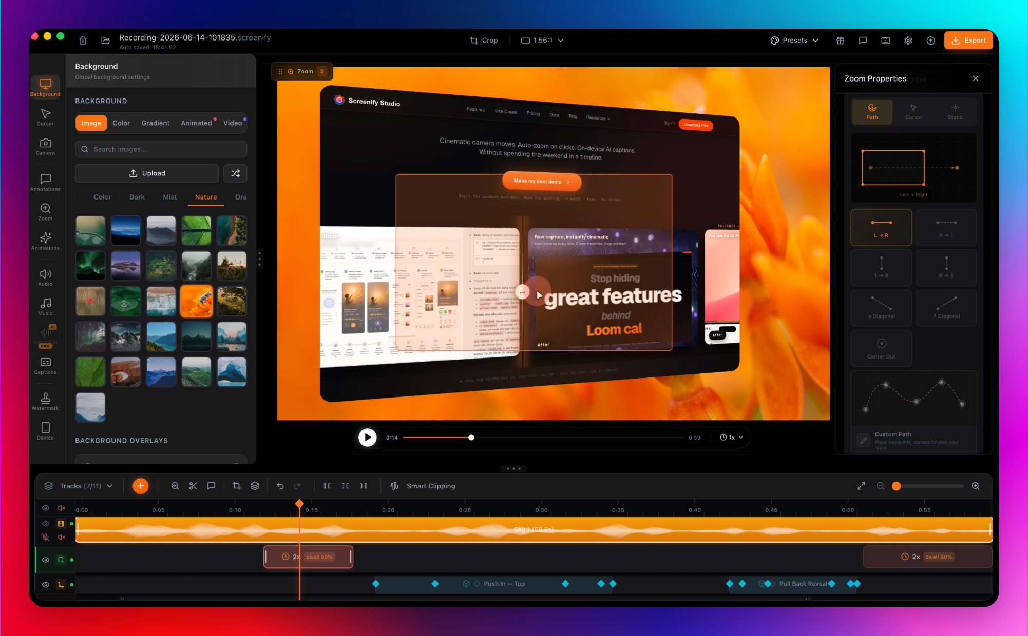 Screenify Studio screenshot