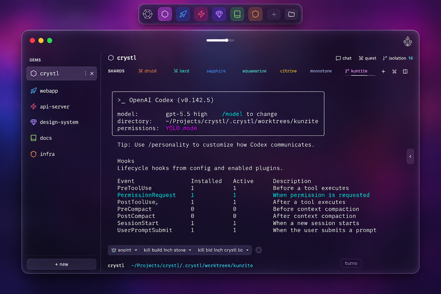 crystl screenshot