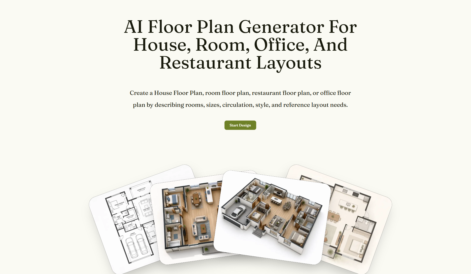 AI House Plan screenshot