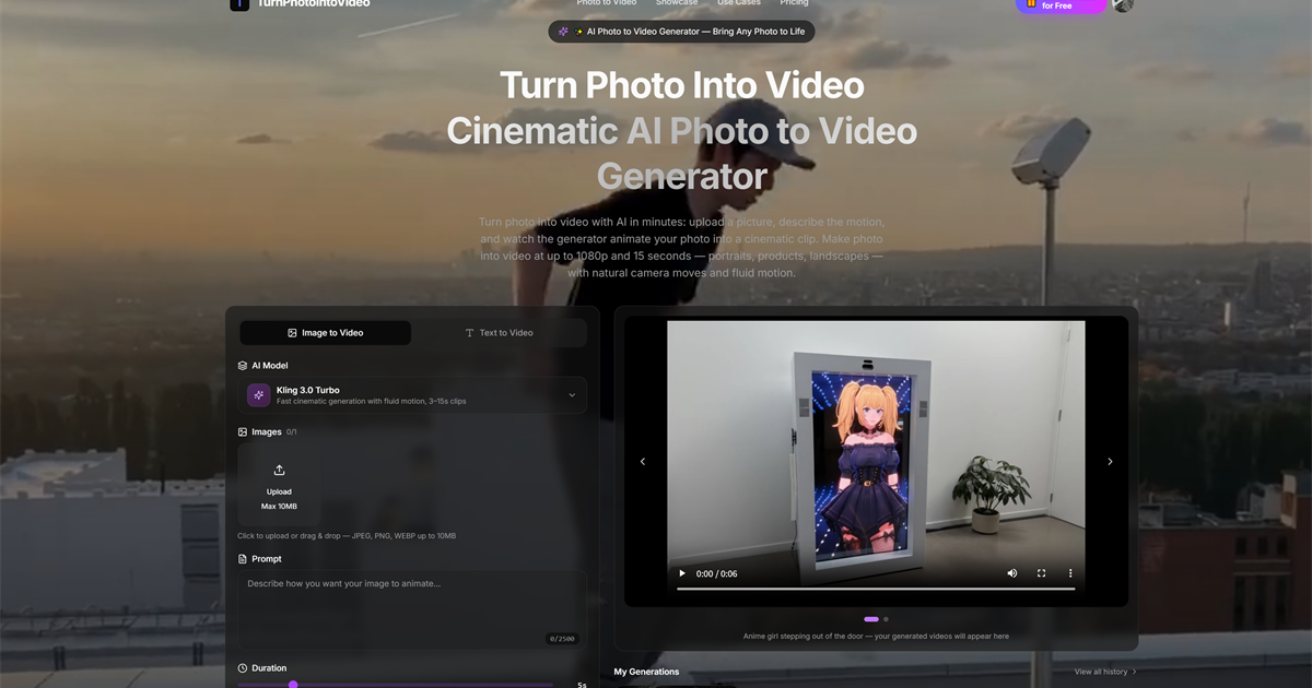 TurnPhotoIntoVideo screenshot