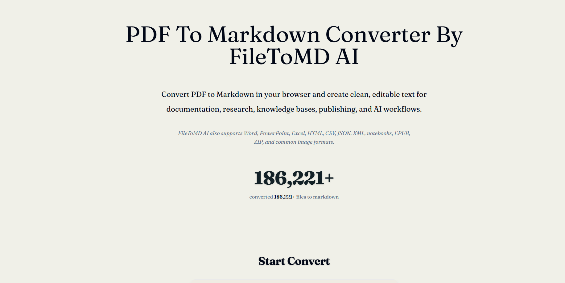 FileToMD AI screenshot