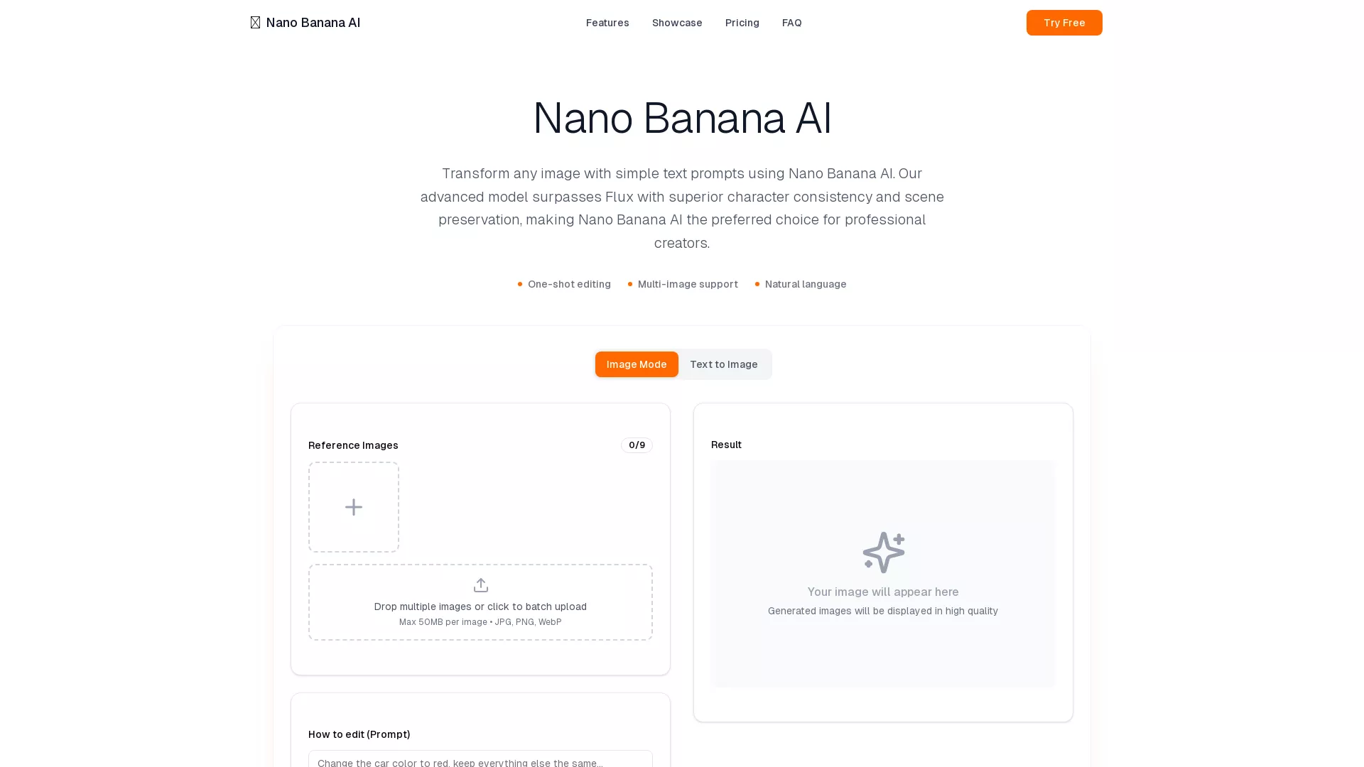 NanoBananaAI screenshot