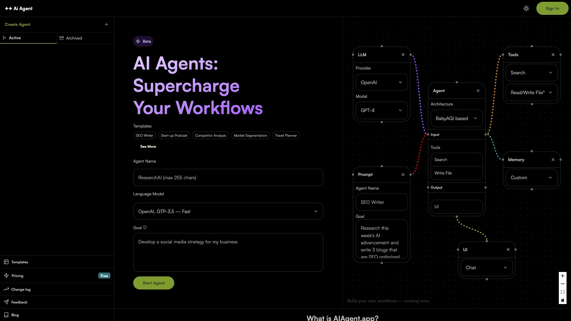 AiAgent.app screenshot