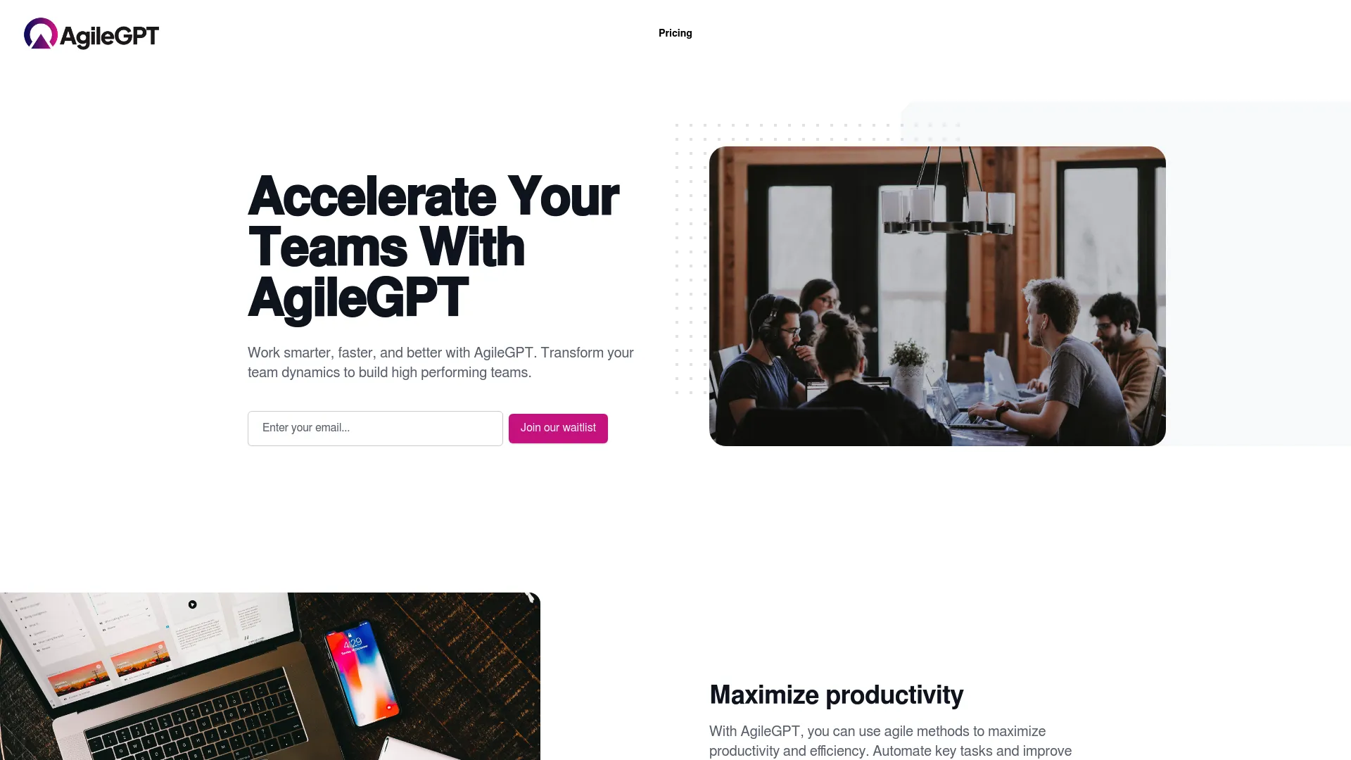 AgileGPT screenshot