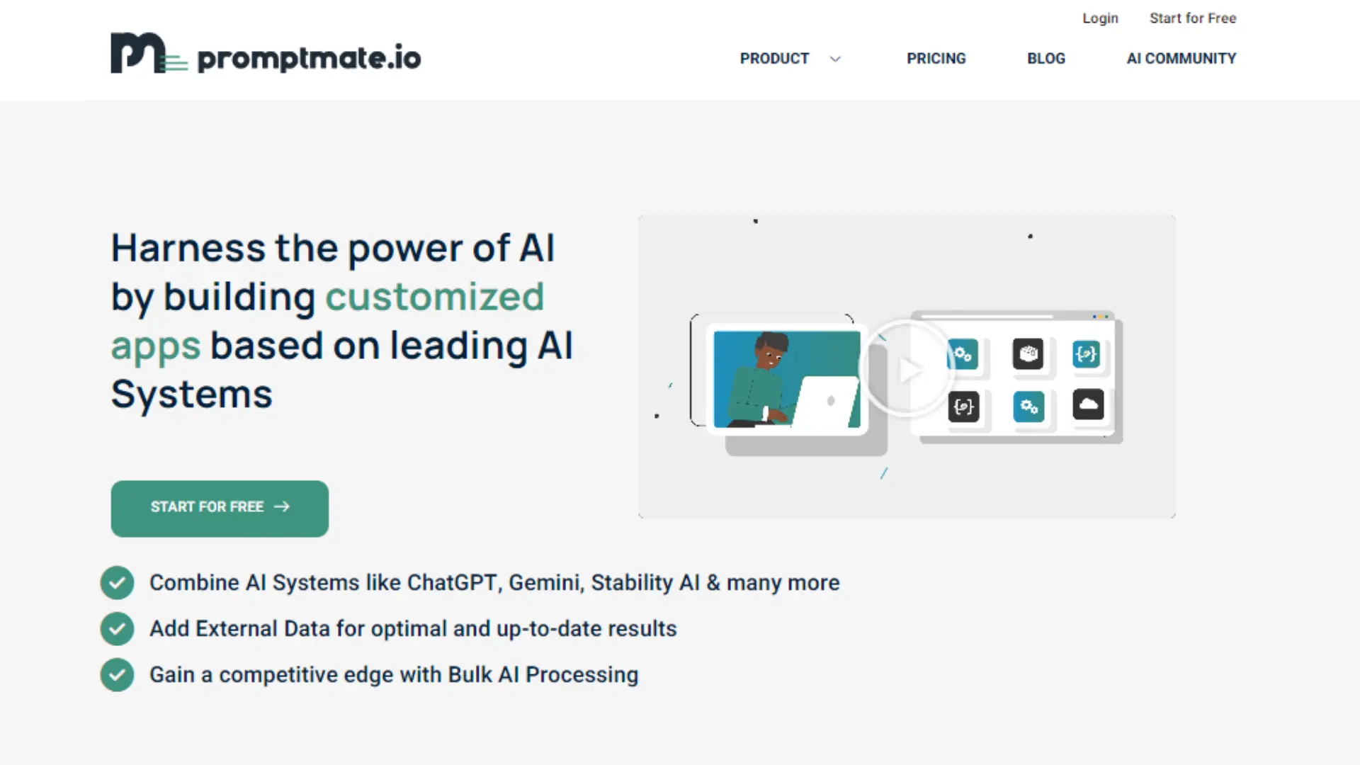 Promptmate.io screenshot