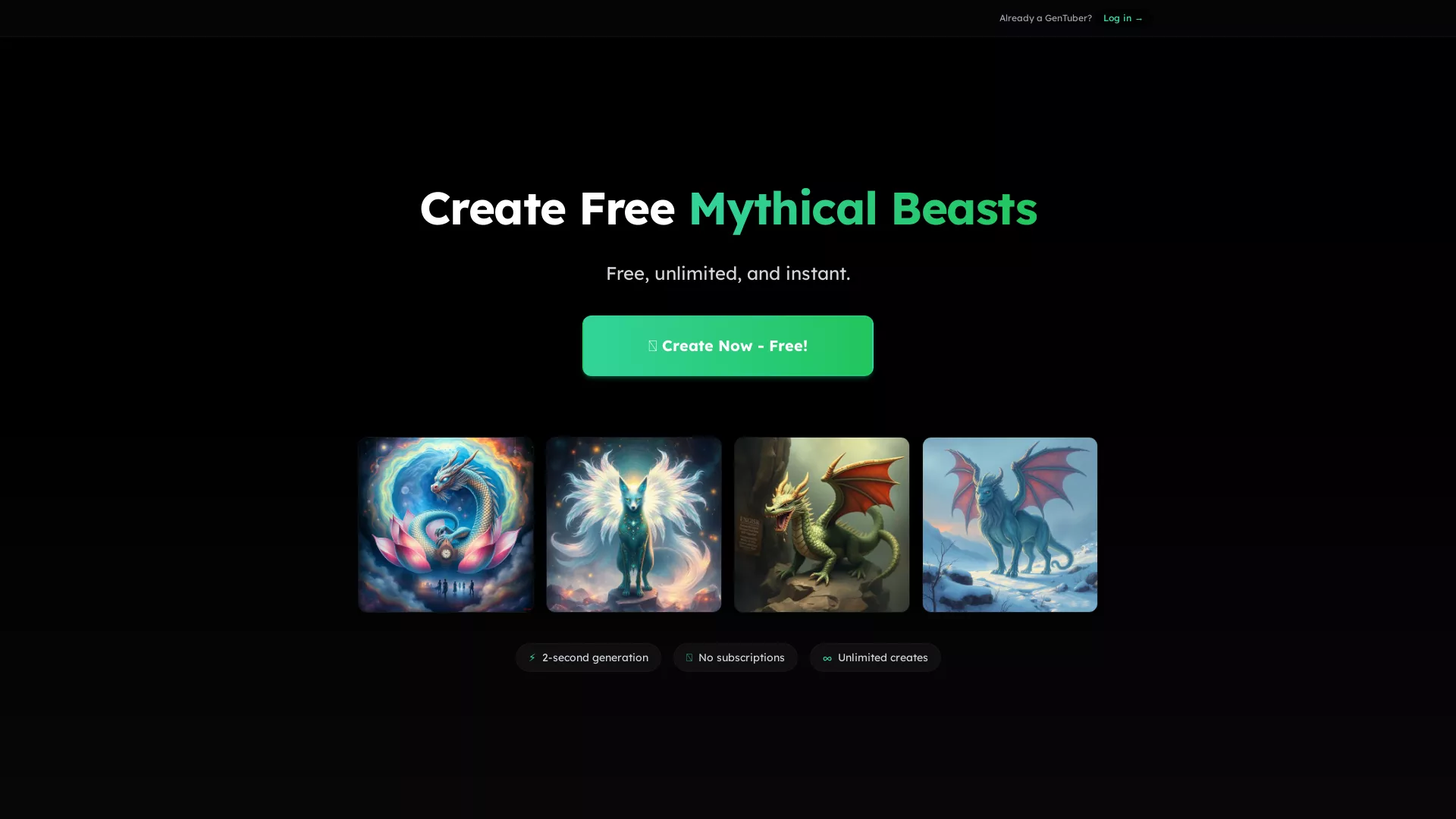 GenTube screenshot