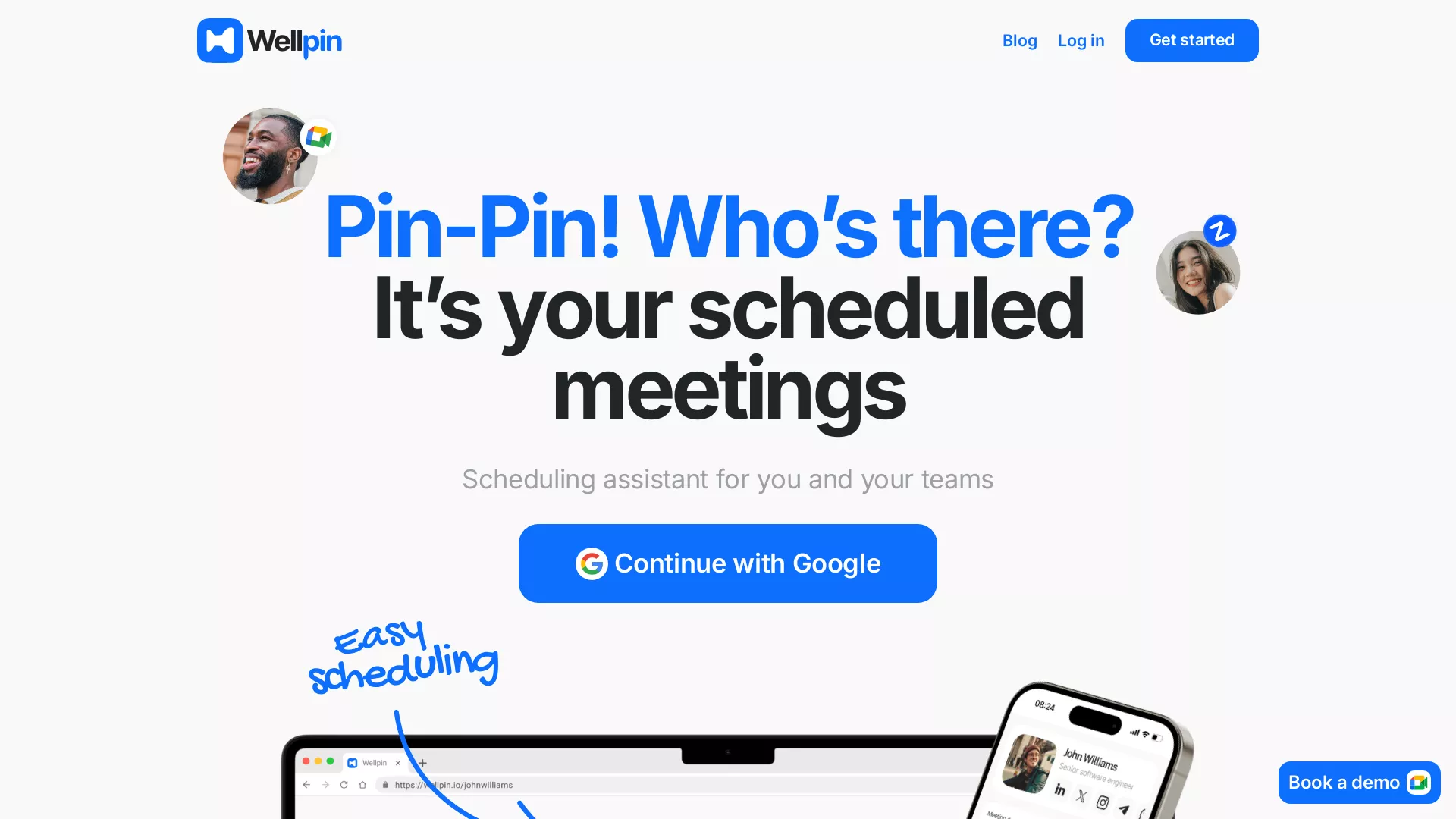 Wellpin.io screenshot