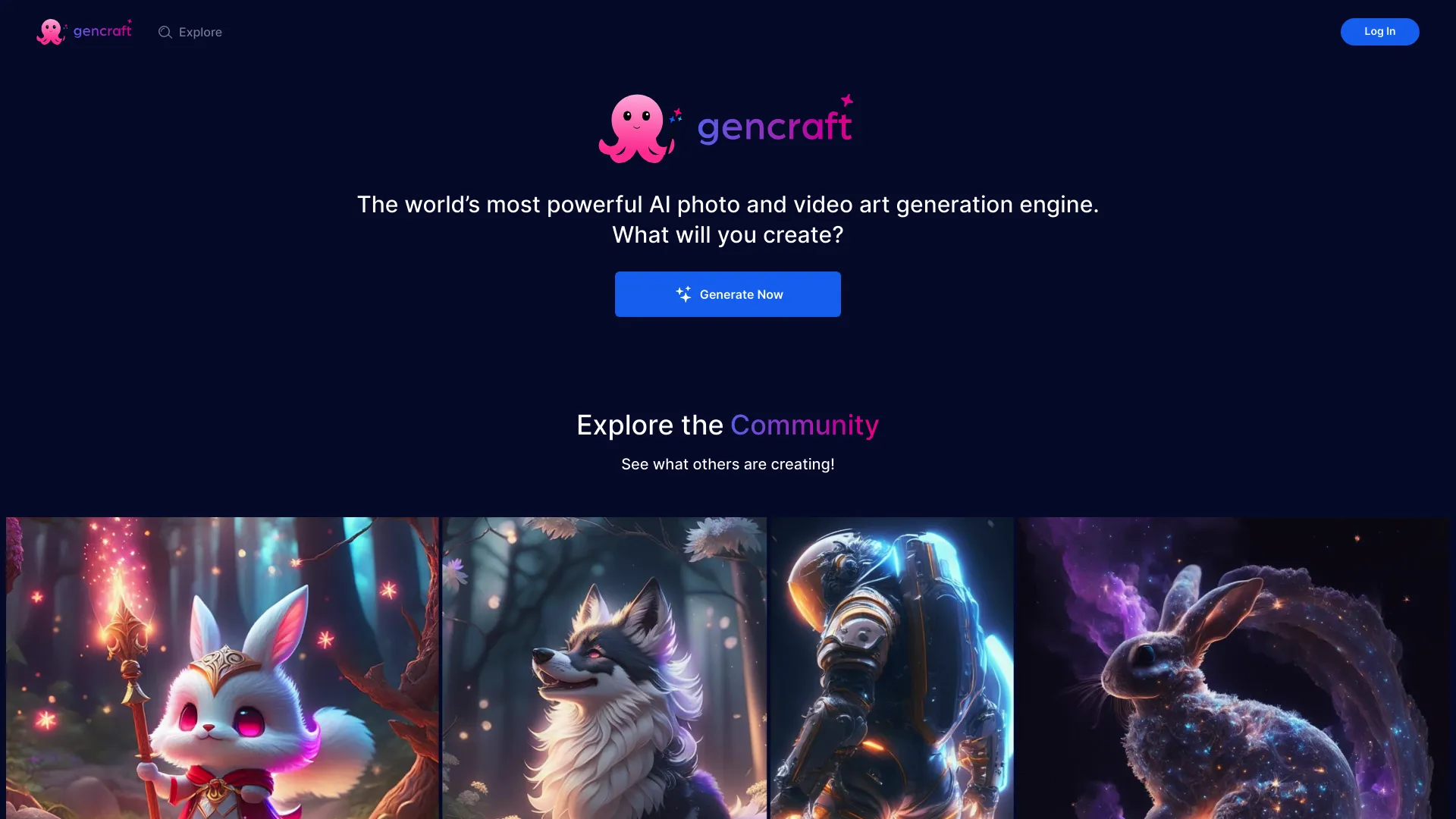 Gencraft screenshot