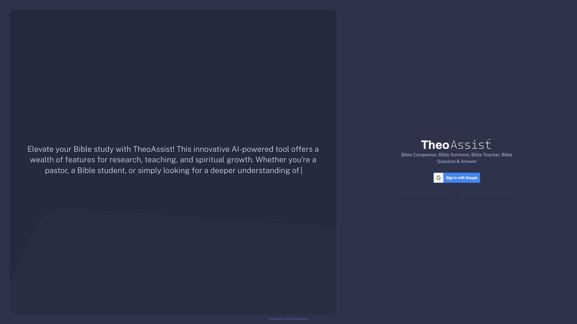 TheoAssist screenshot