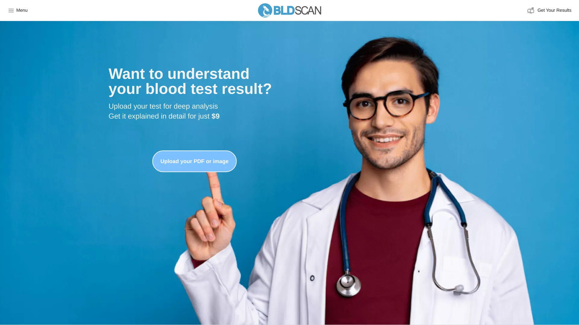 BLDscan screenshot