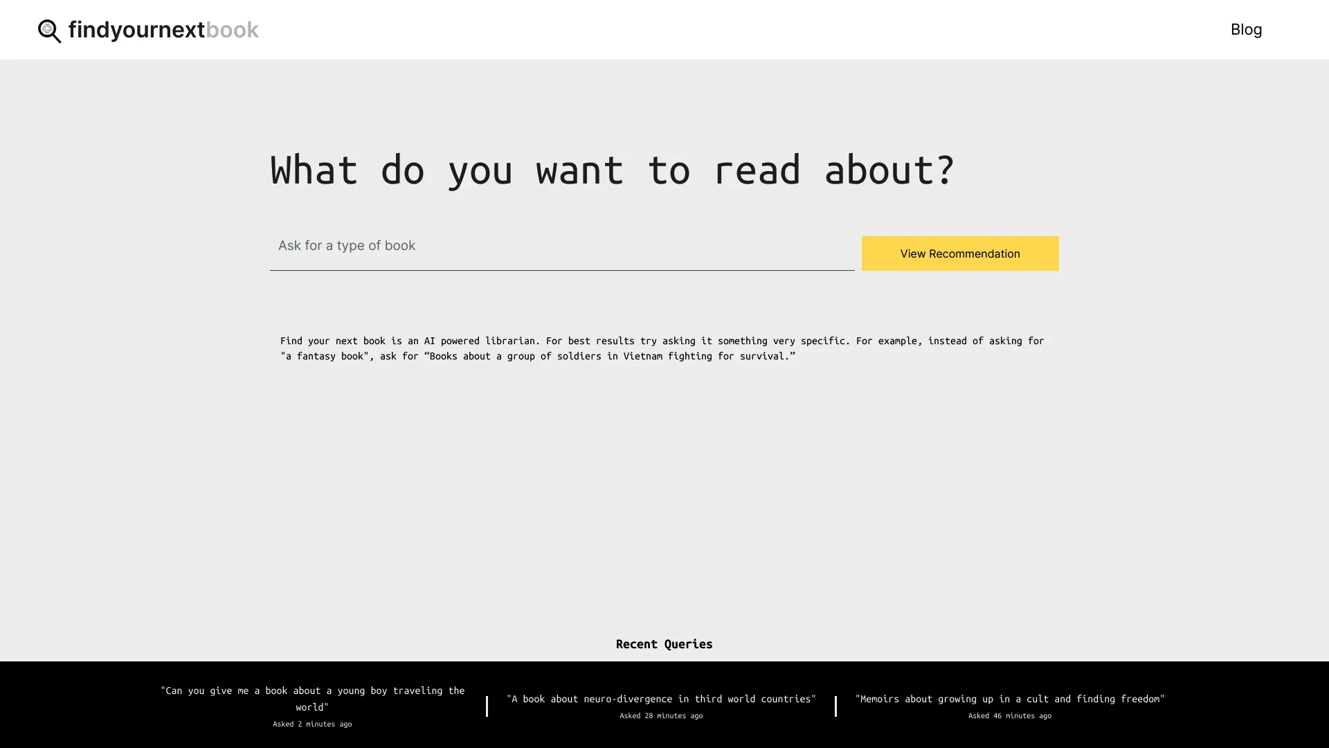 Find Your Next Book screenshot