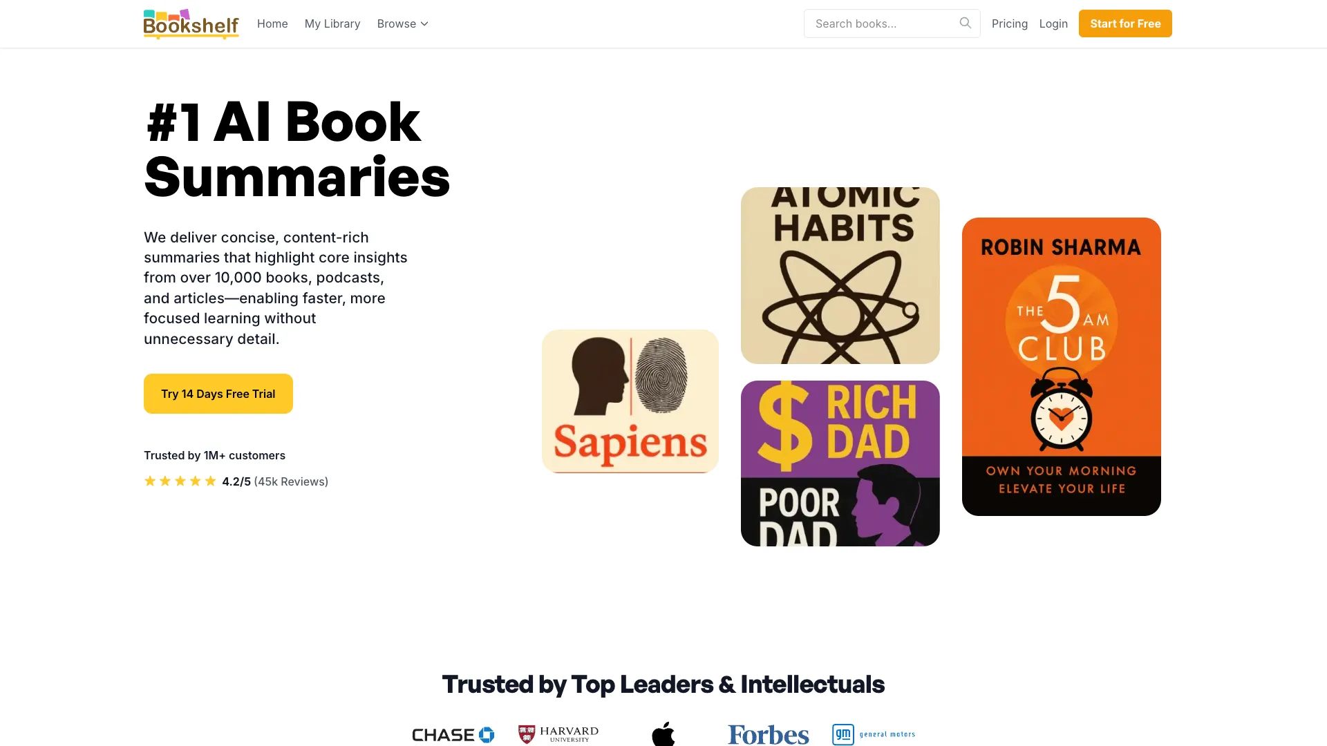 Bookshelf screenshot
