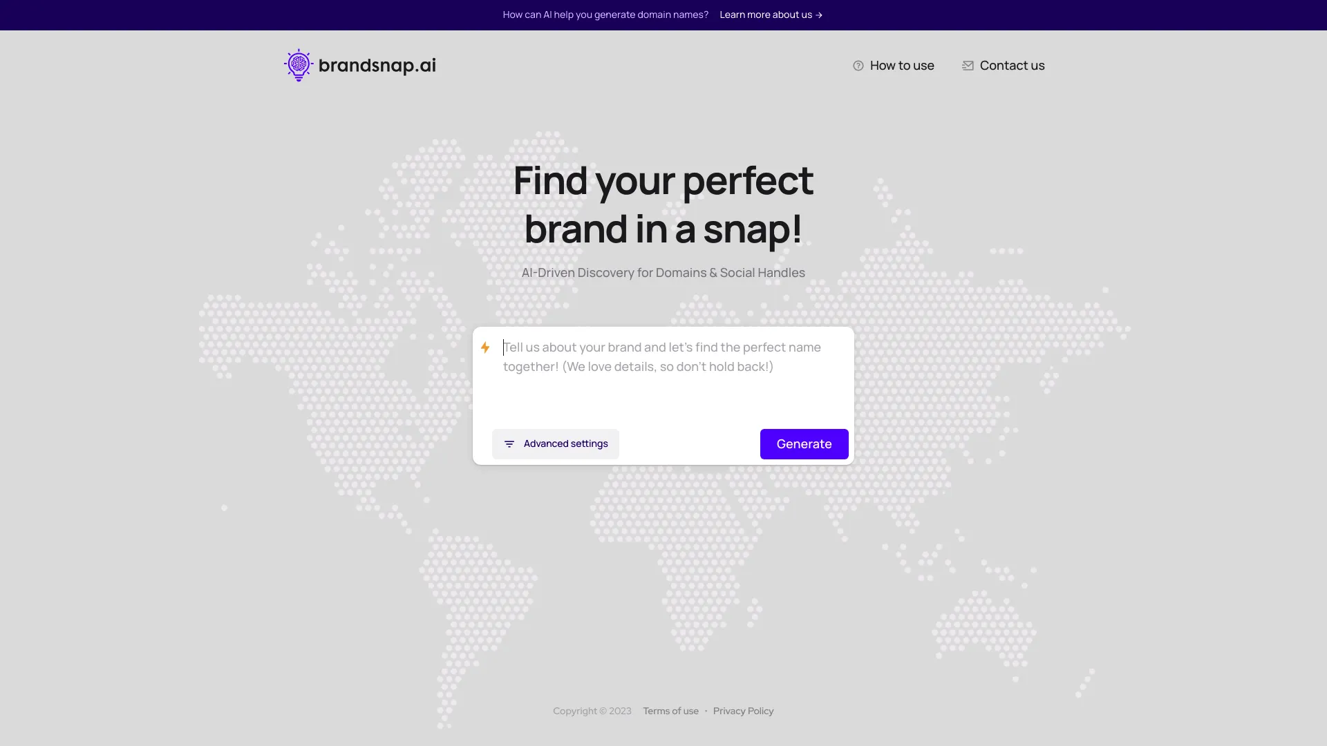 BrandsnapAI screenshot