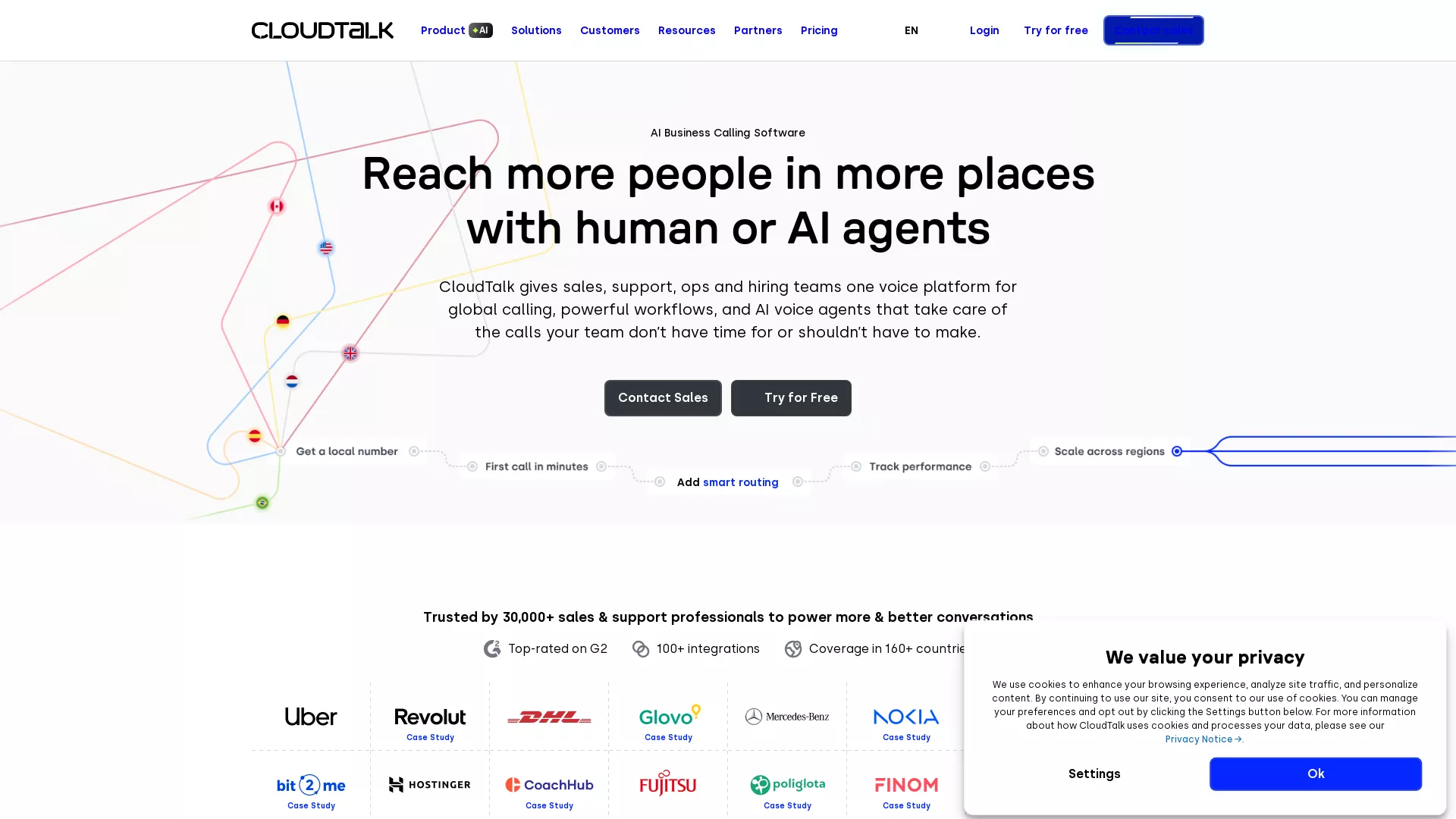 CloudTalk screenshot