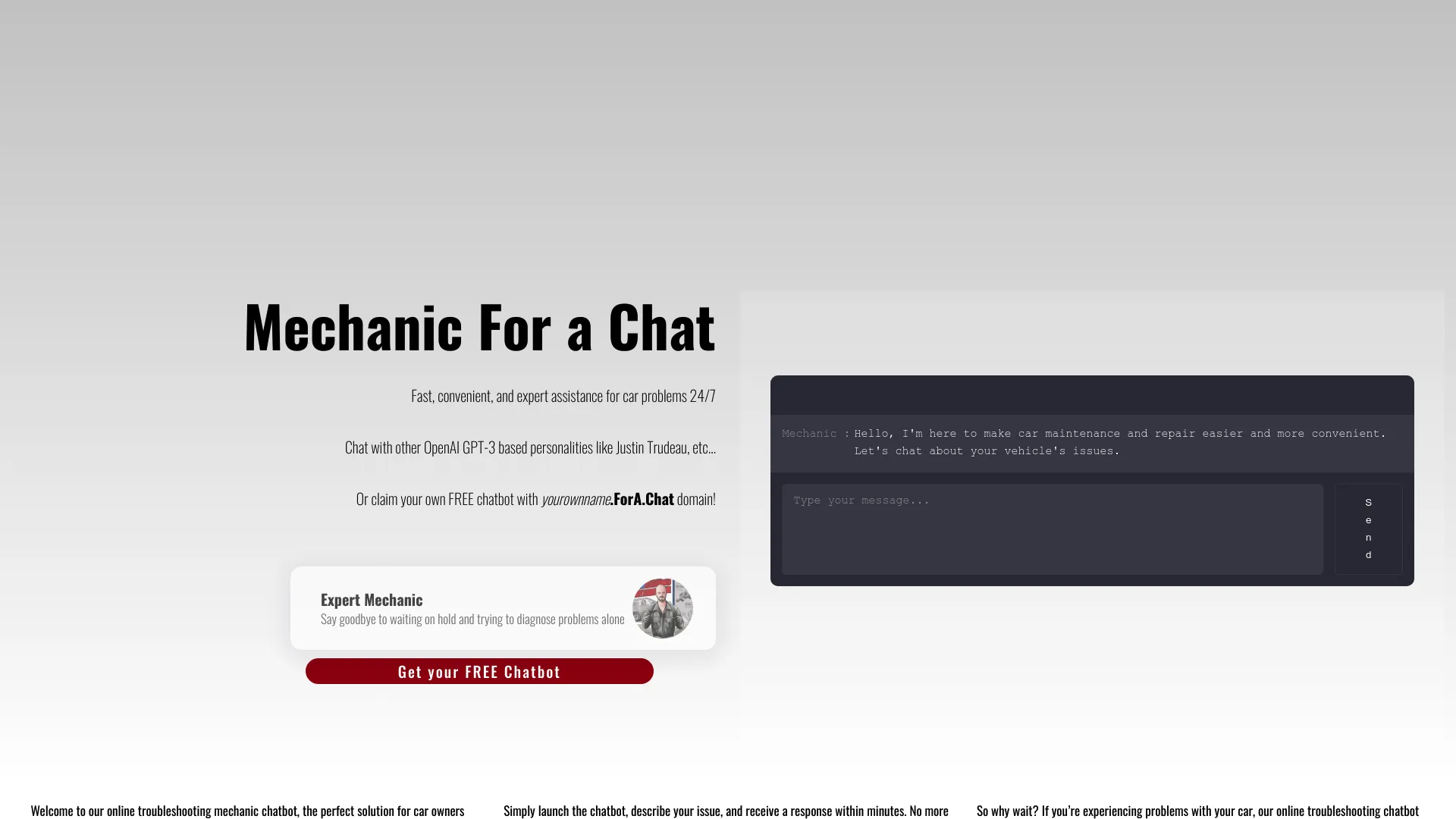 Mechanic Chat screenshot