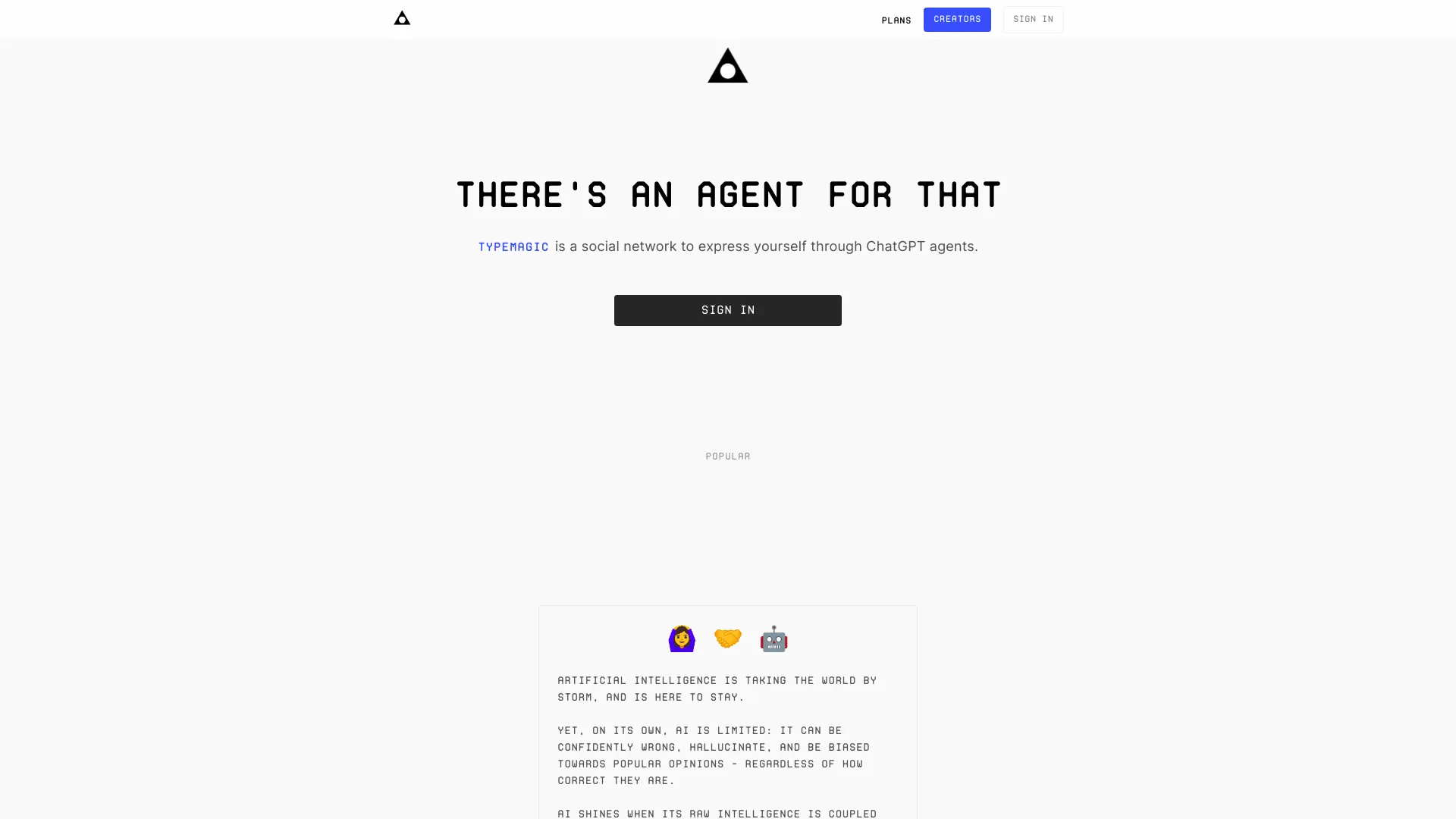 Typemagic screenshot