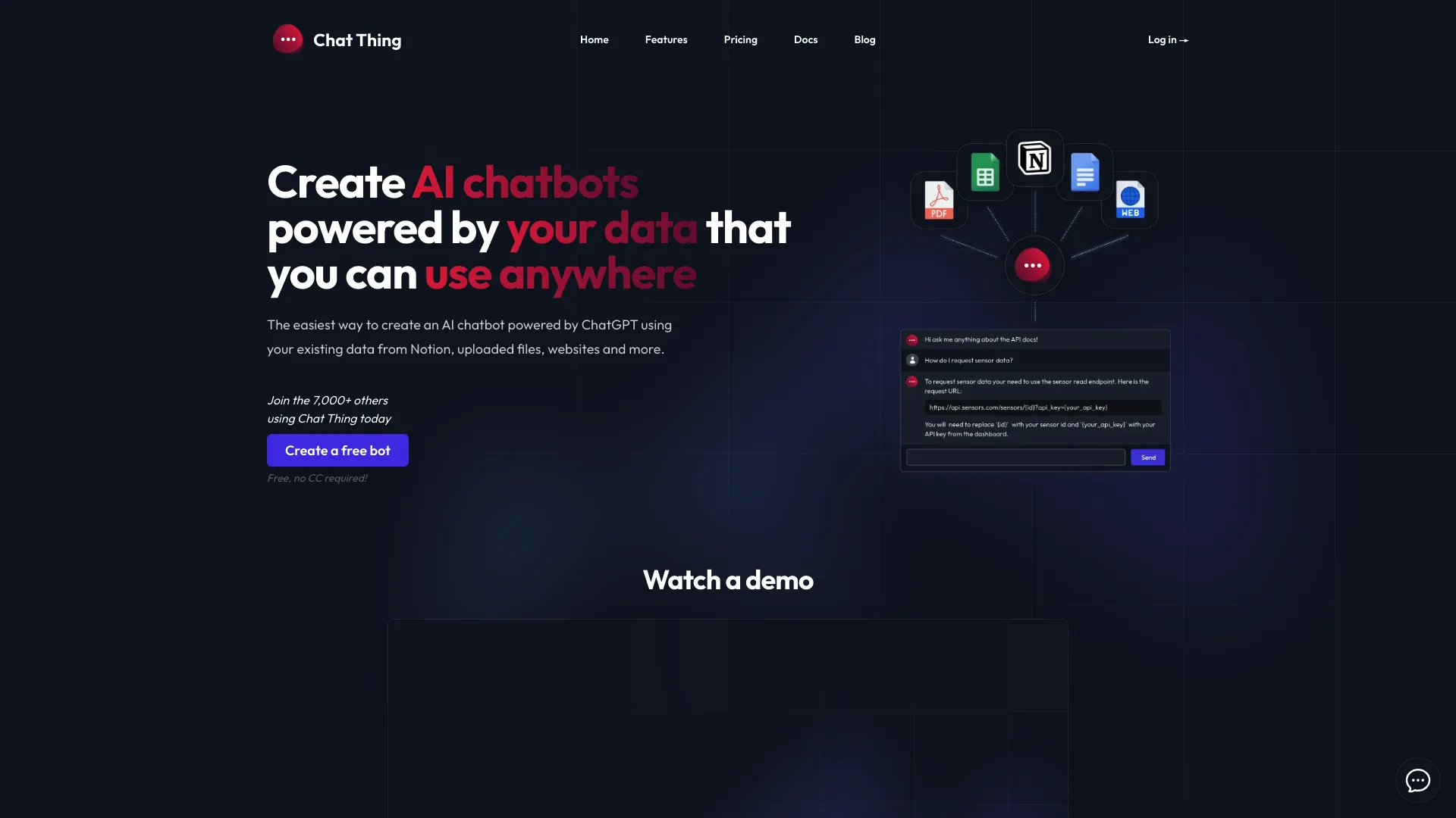 Chat Thing screenshot