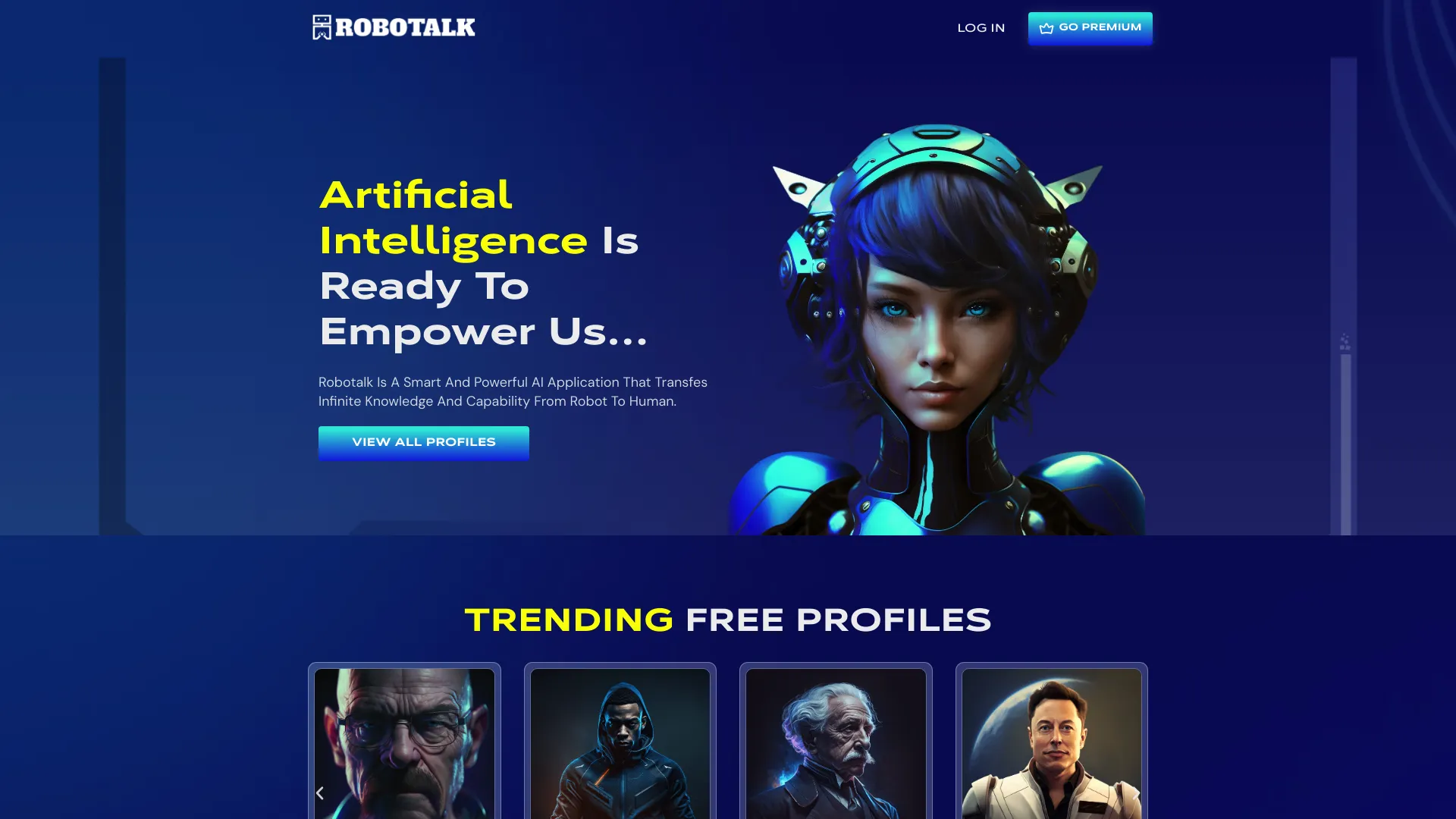 Robotalk AI screenshot
