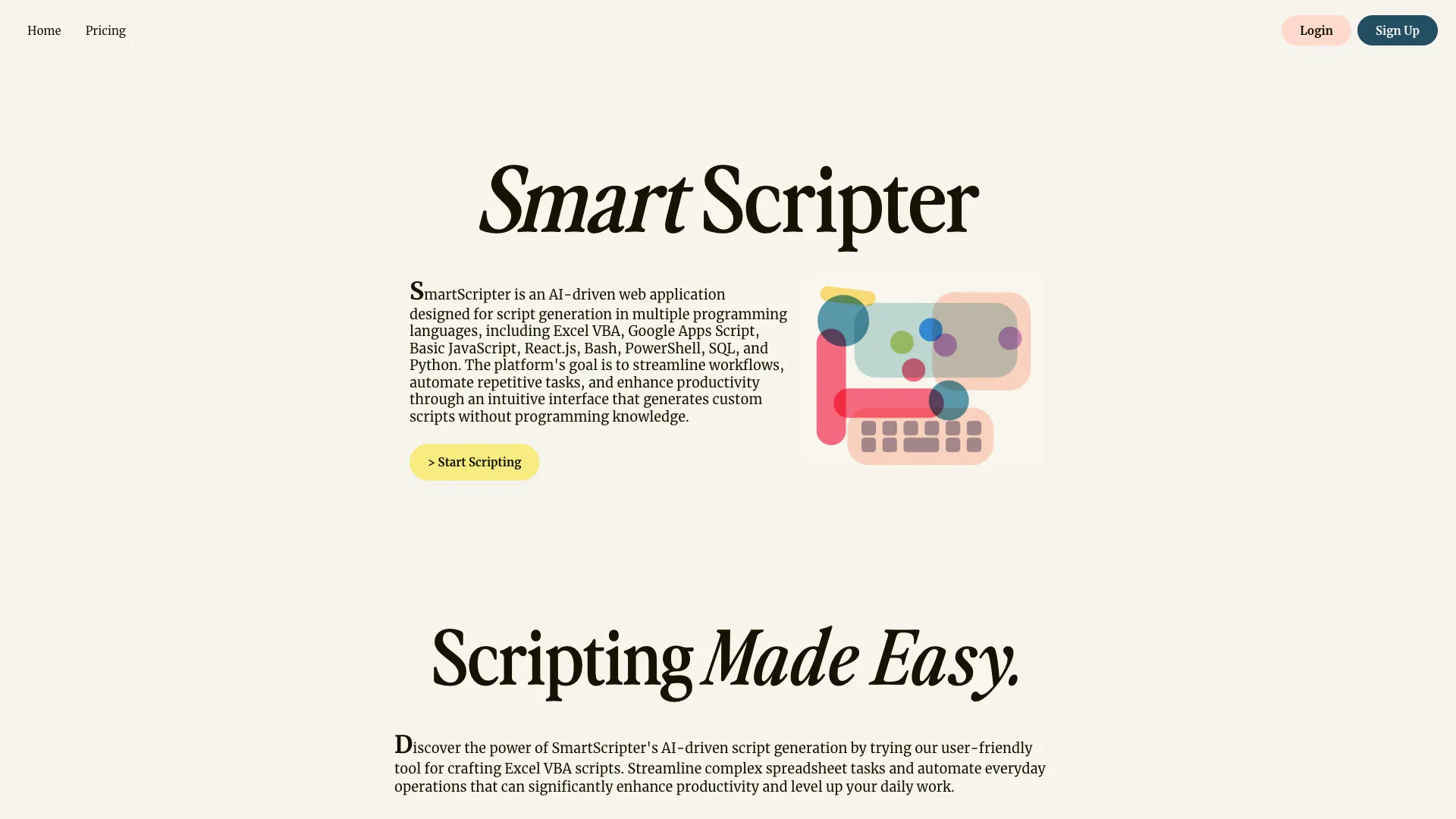 SmartScripter screenshot