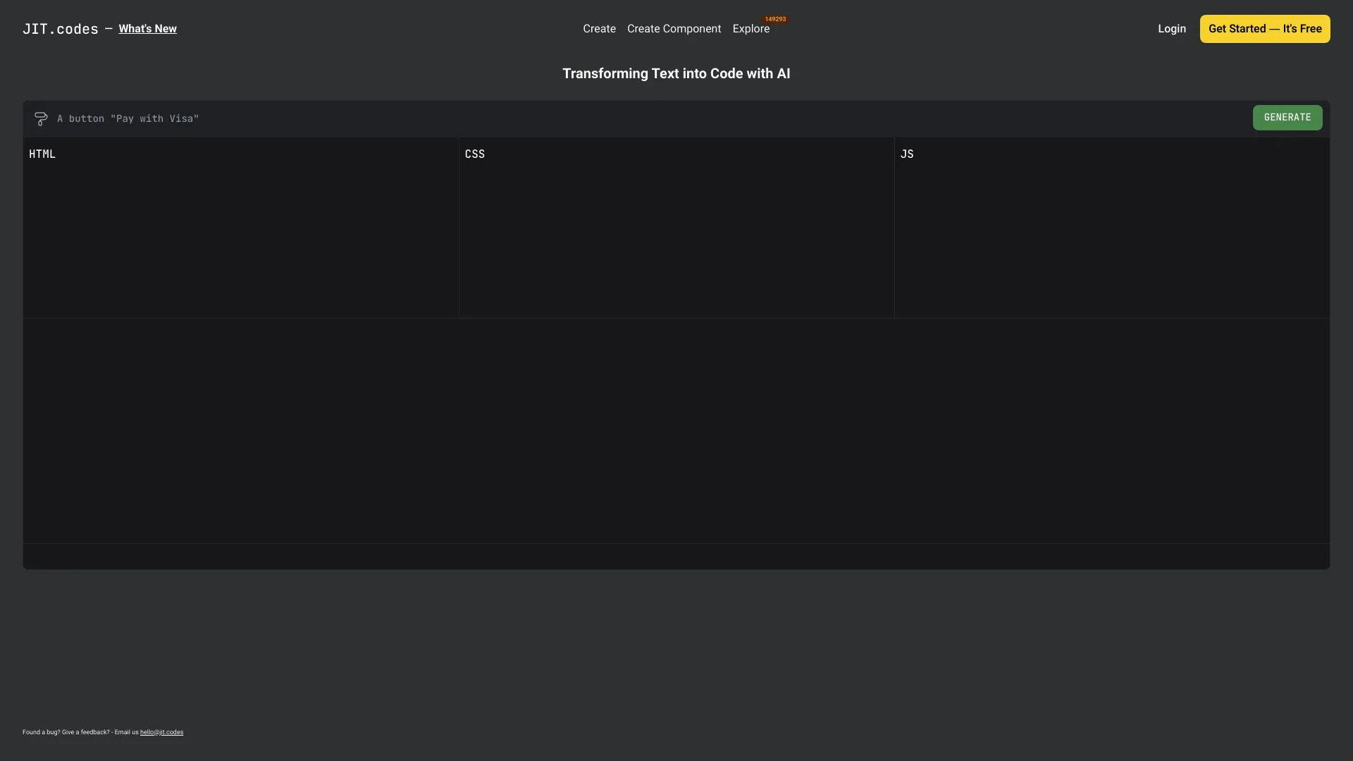 Aicode screenshot