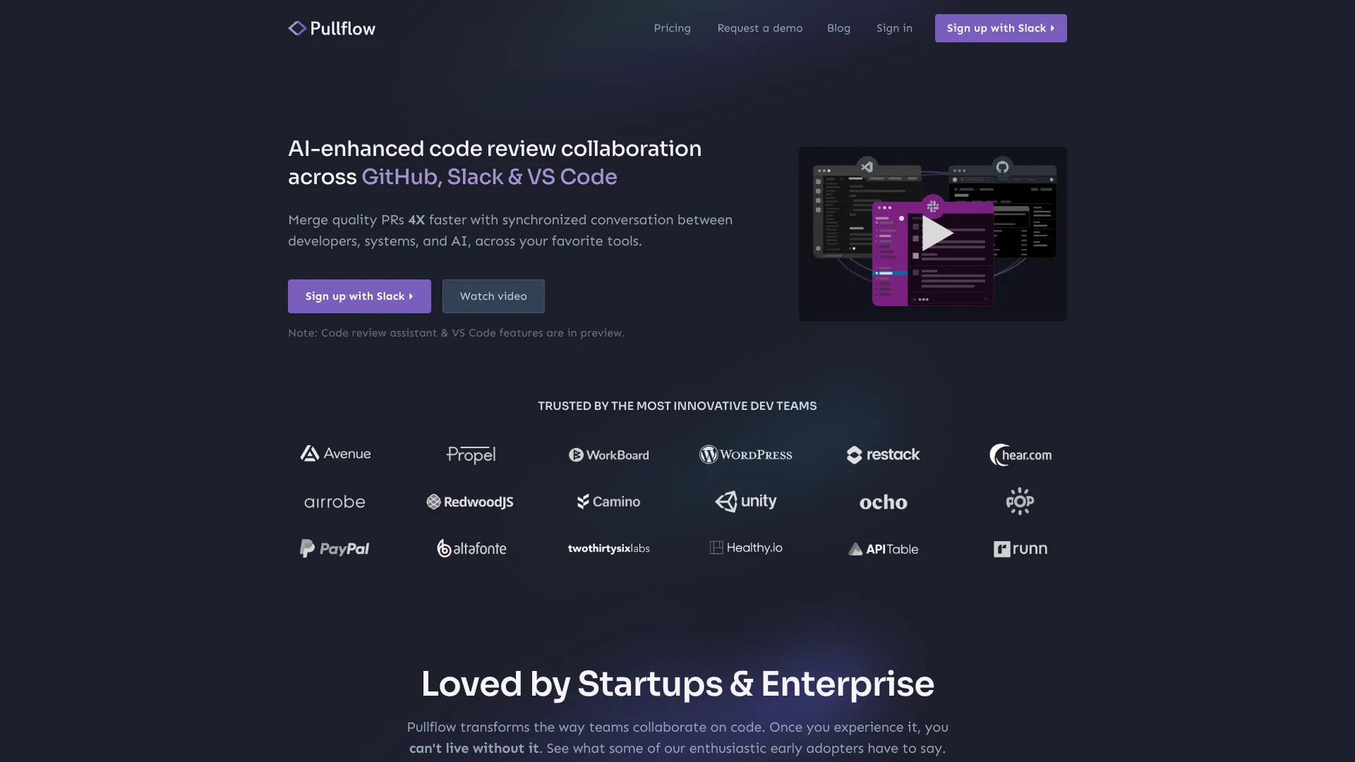 Pullflow screenshot
