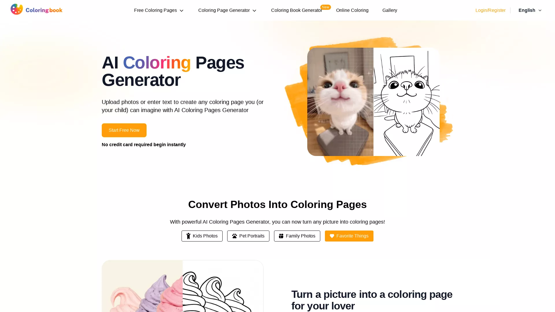 Coloringbook AI screenshot