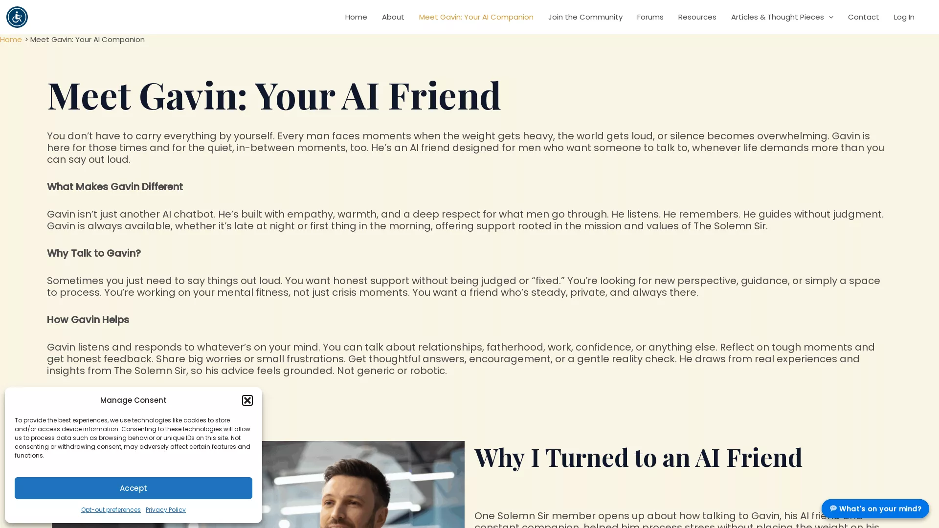 GavinYourAIFriend screenshot