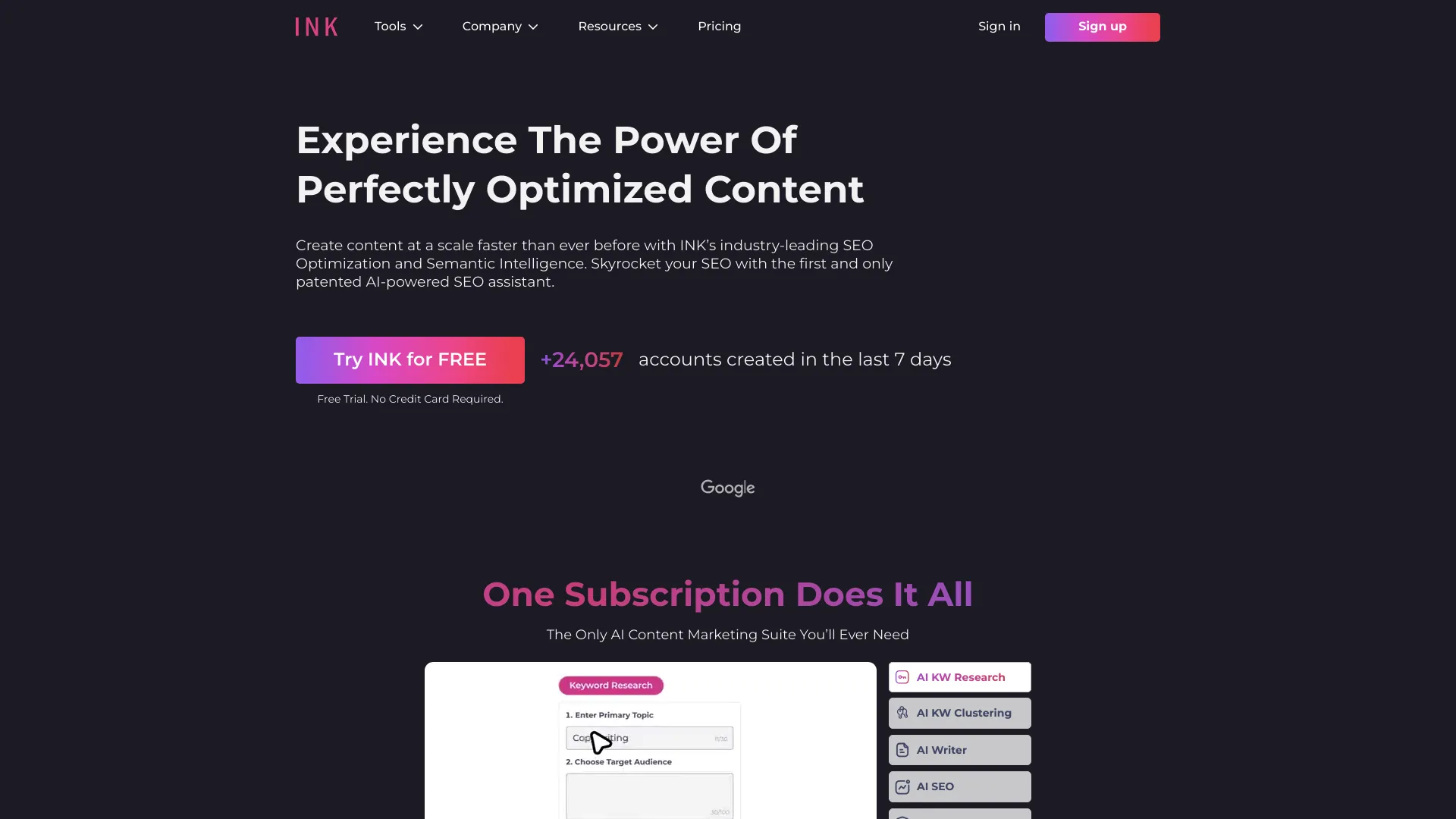 Inkforall screenshot