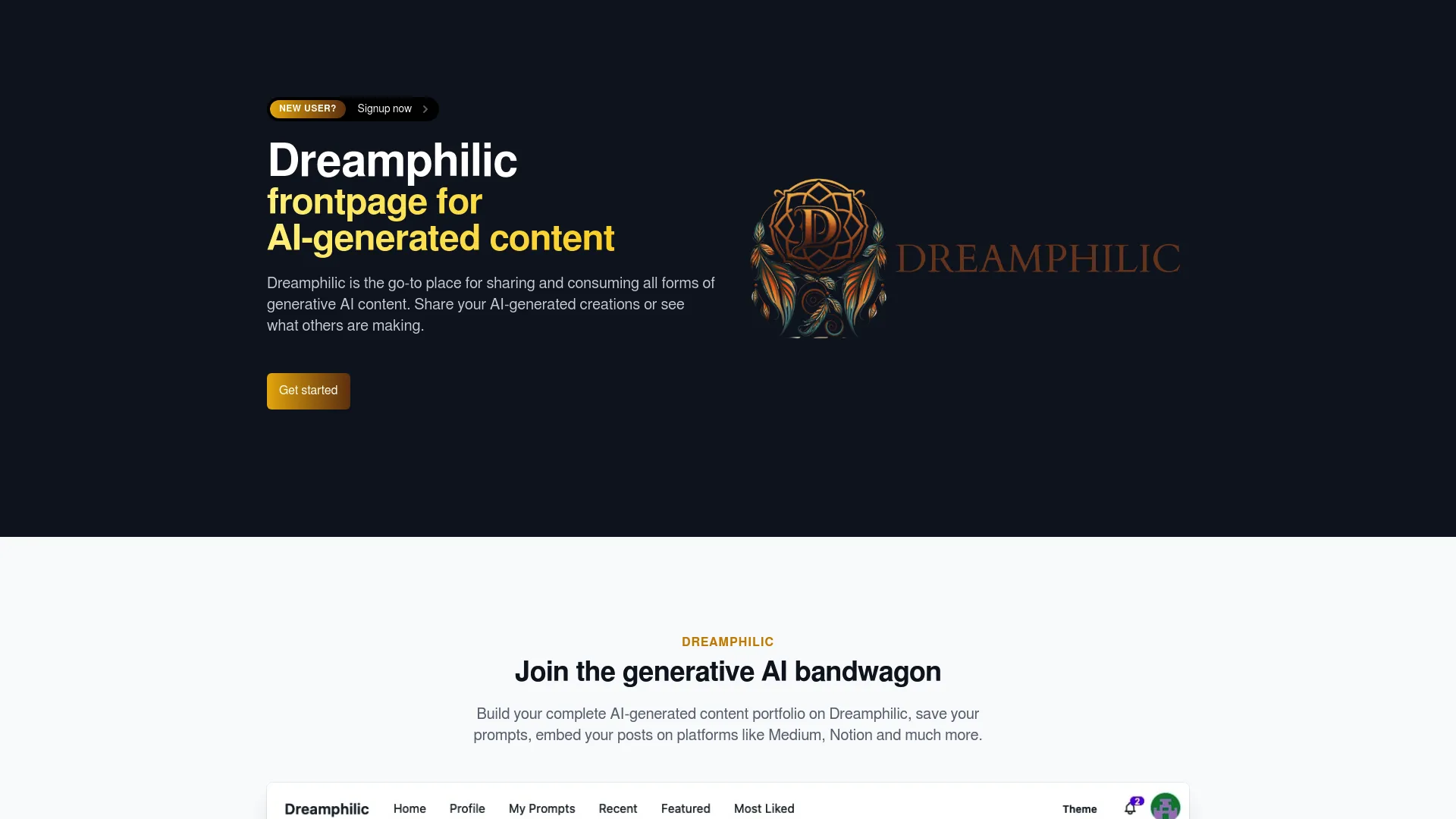 Dreamphilic screenshot
