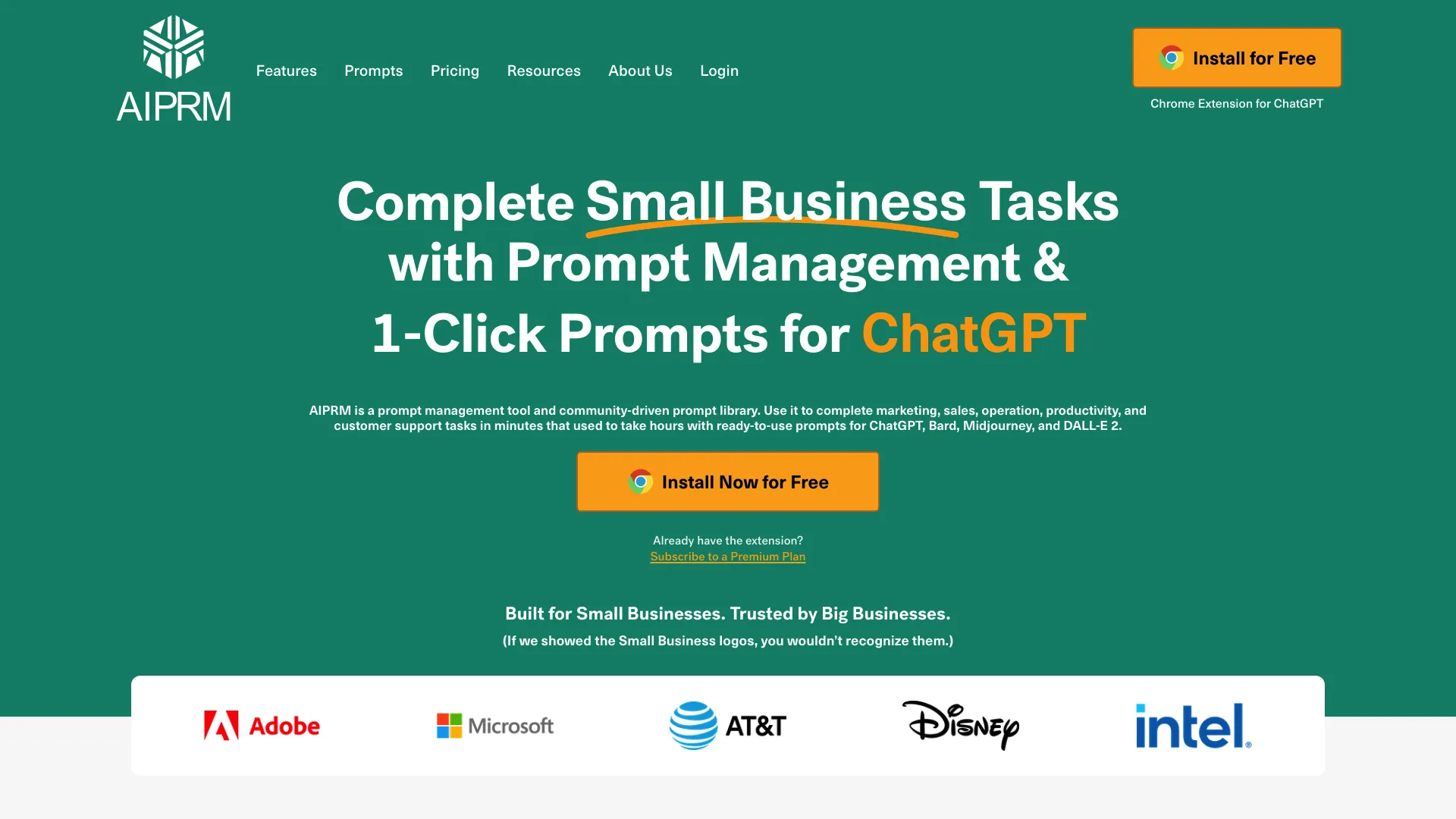 AIPRM screenshot