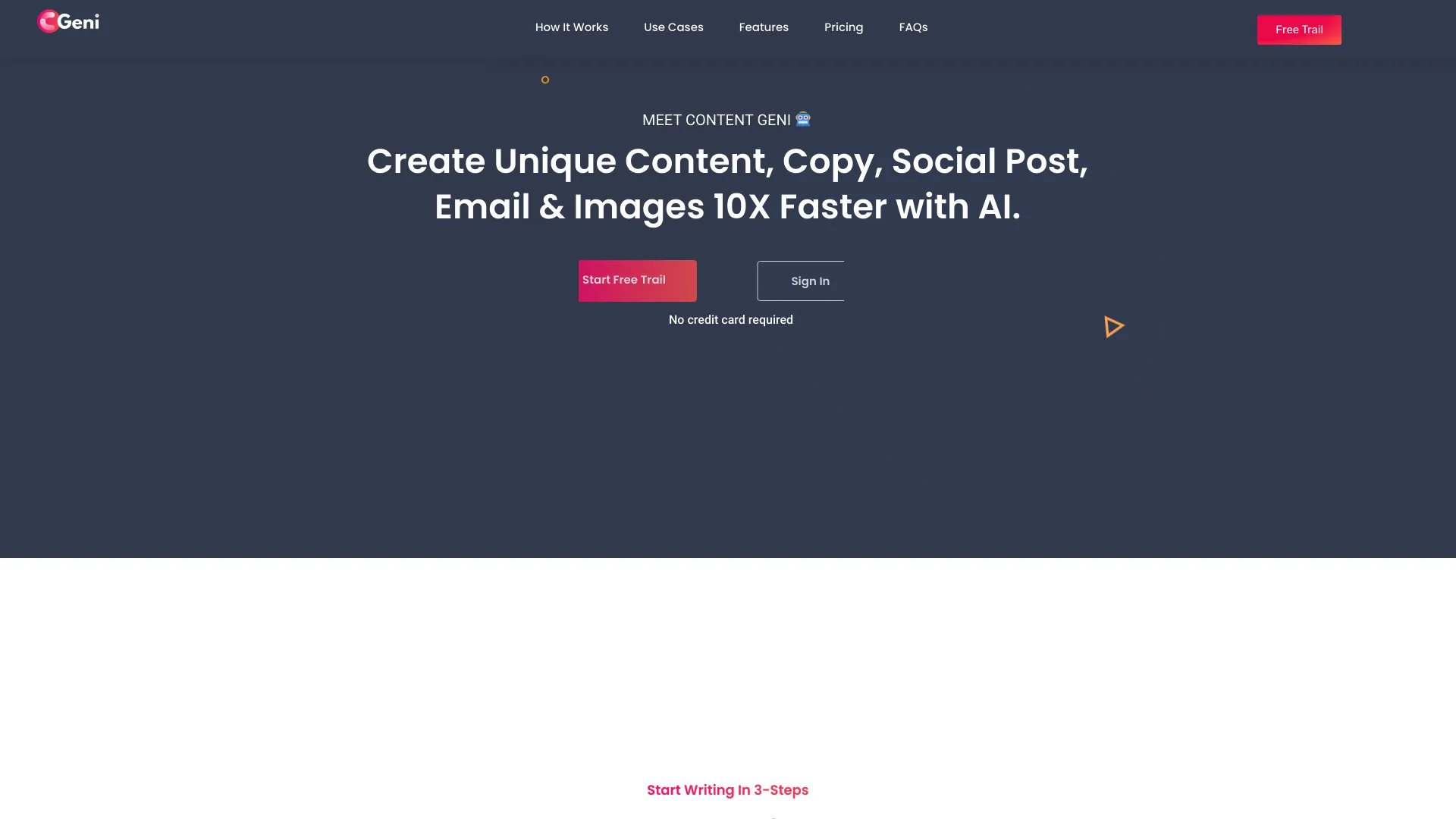 ContentGeni screenshot