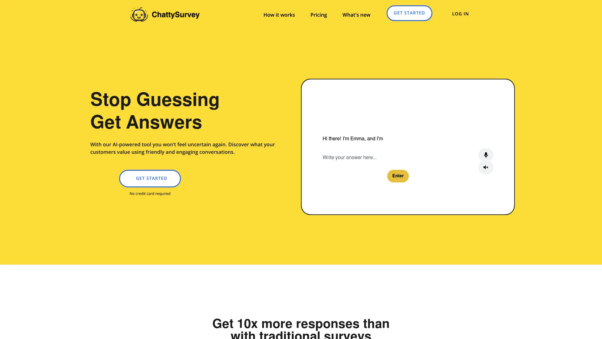 ChattySurvey screenshot