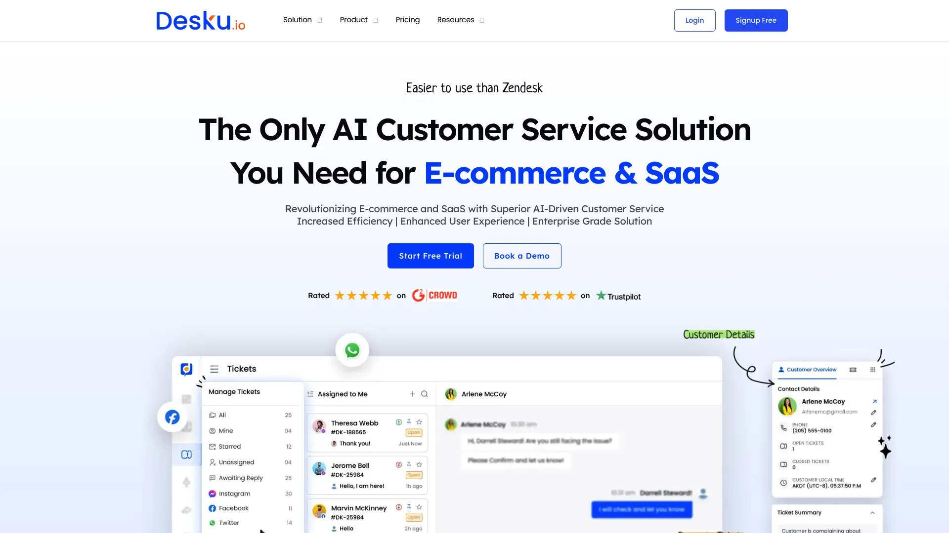 Desku screenshot