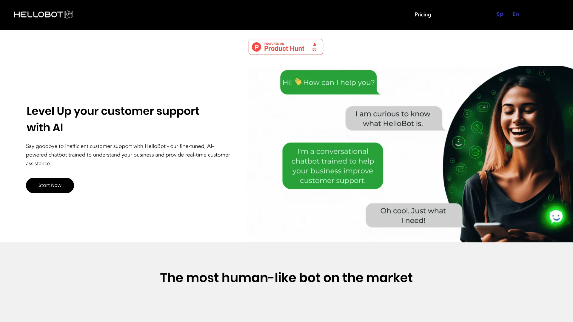 HelloBot screenshot