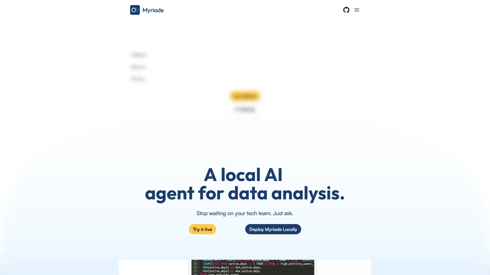 MyriadeAI screenshot
