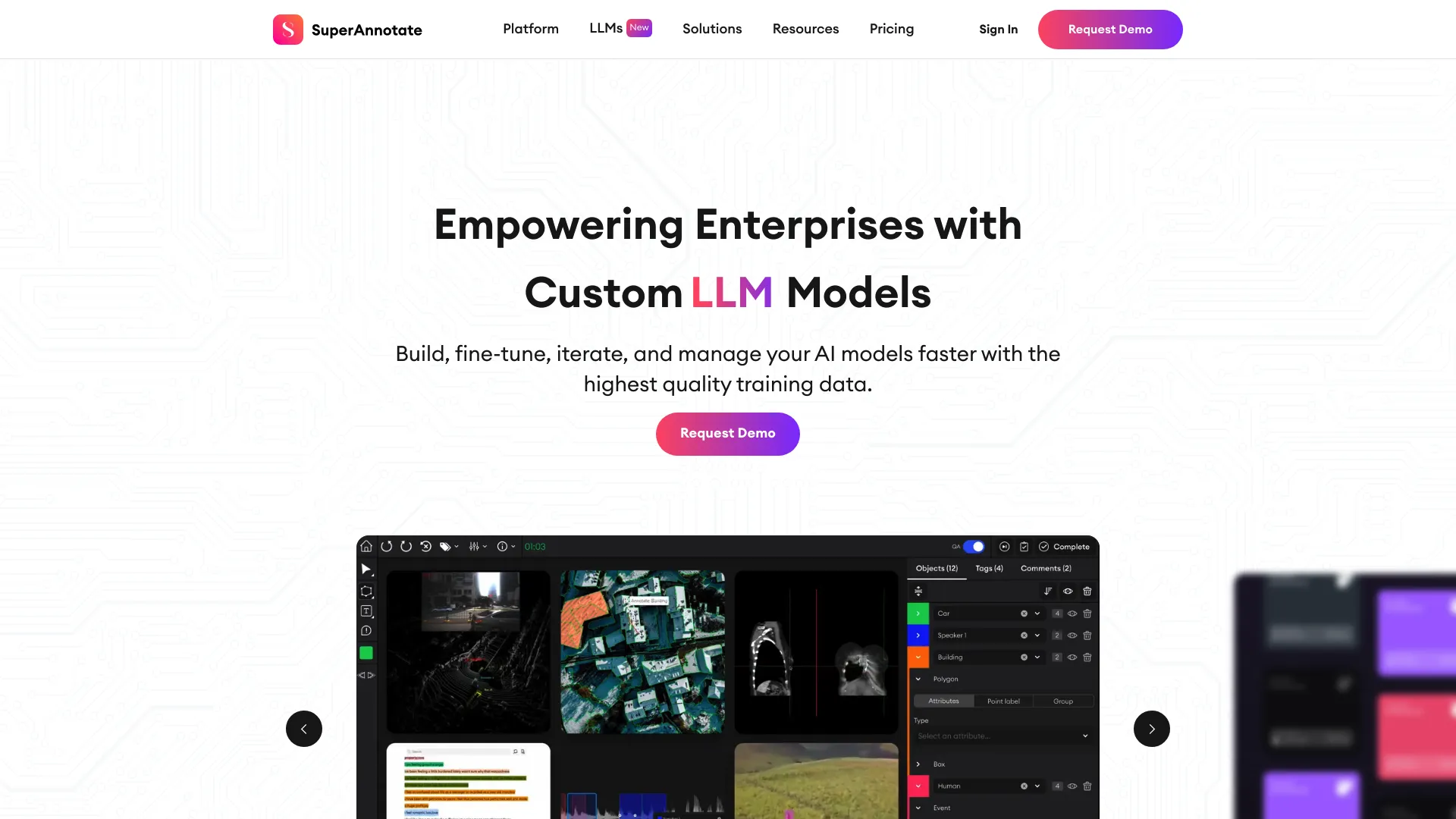 SuperAnnotate screenshot