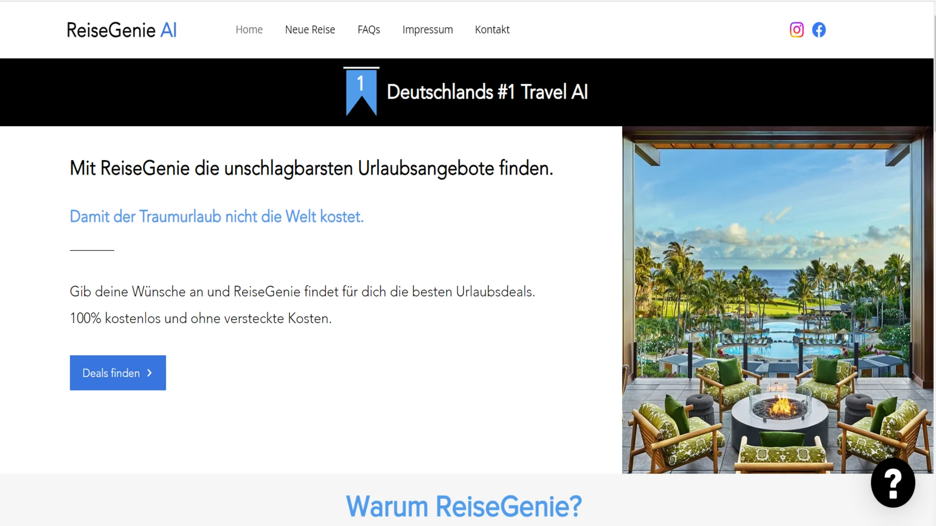 ReiseGenie AI screenshot